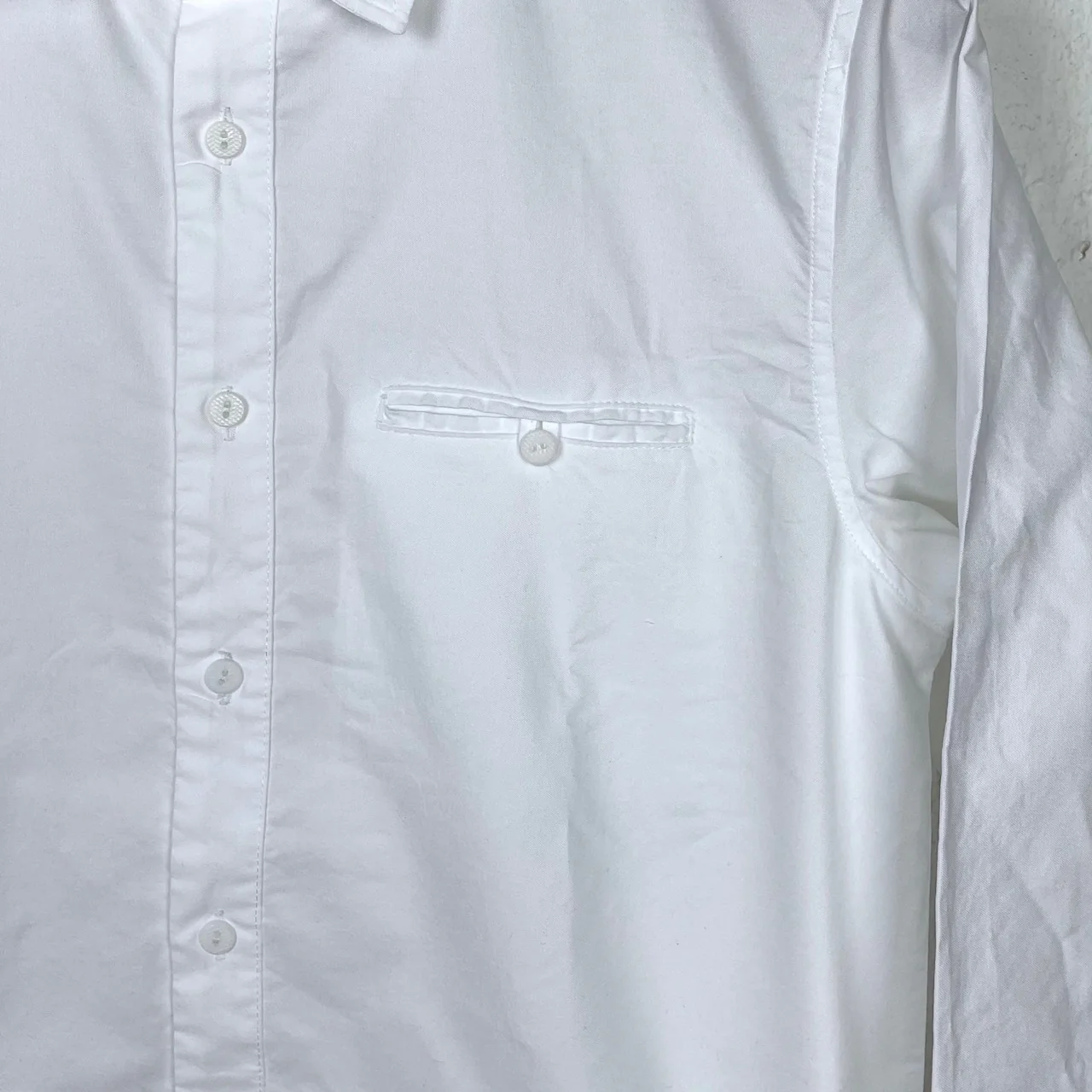 fit & craft x stuf|f | classic casual shirt white - Image 3