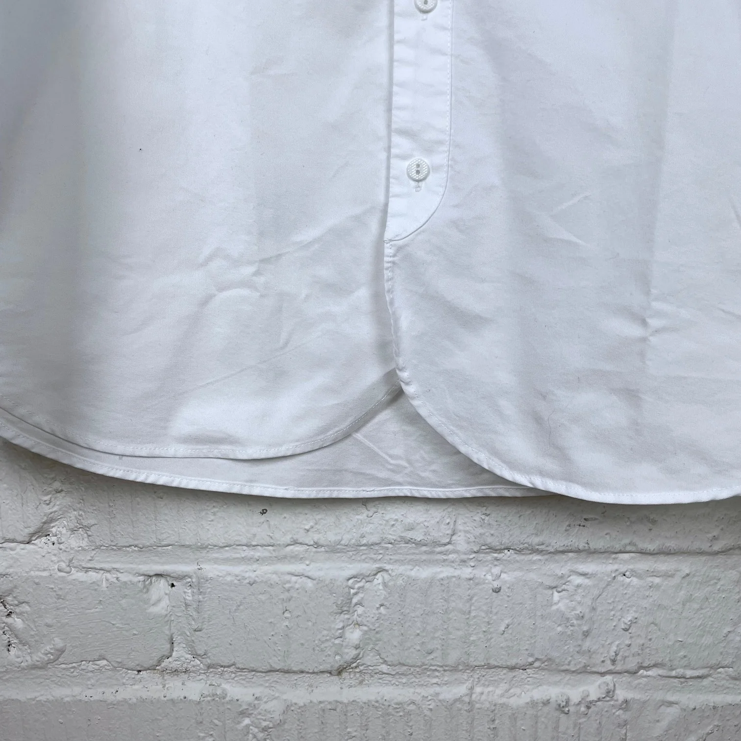 fit & craft x stuf|f | classic casual shirt white - Image 4