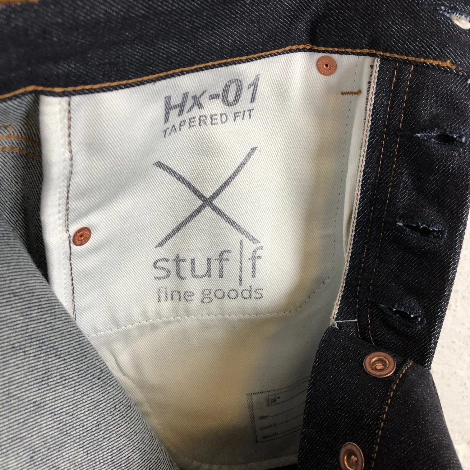 fit & craft x stuf|f | hx-01 slim tapered - Image 9
