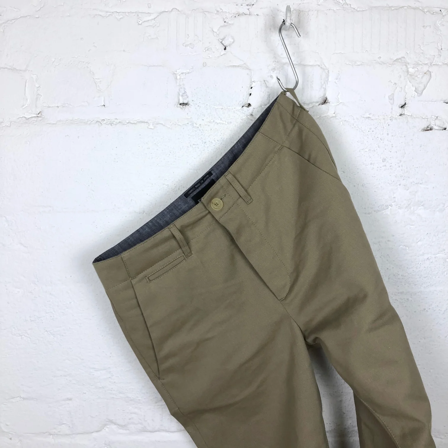 fit & craft x stuf|f | hx-02 relaxed tapered chino khaki - Image 6