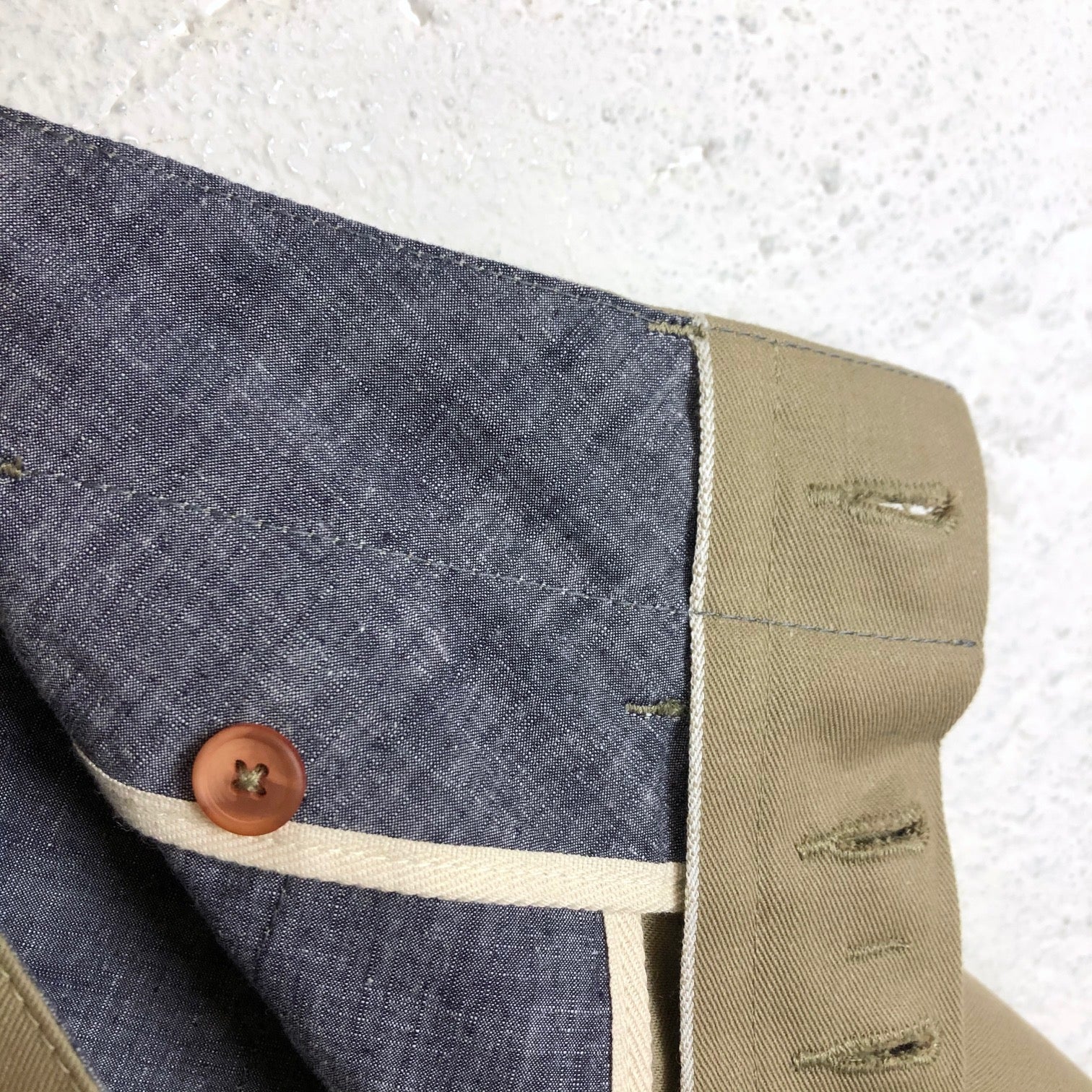 fit & craft x stuf|f | hx-02 relaxed tapered chino khaki - Image 7