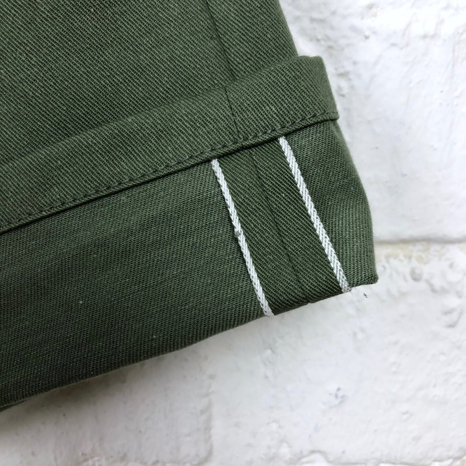 fit & craft x stuf|f | hx-02 relaxed tapered chino olive - Image 5