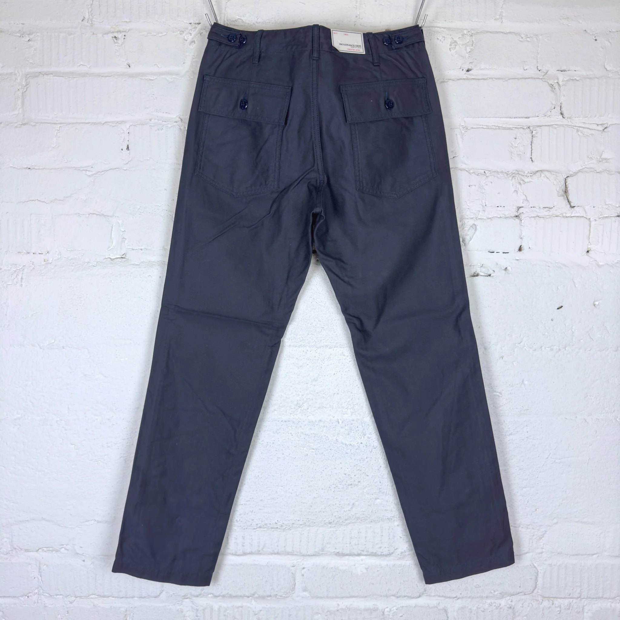 fob factory | f0431 baker pants - navy - Image 4