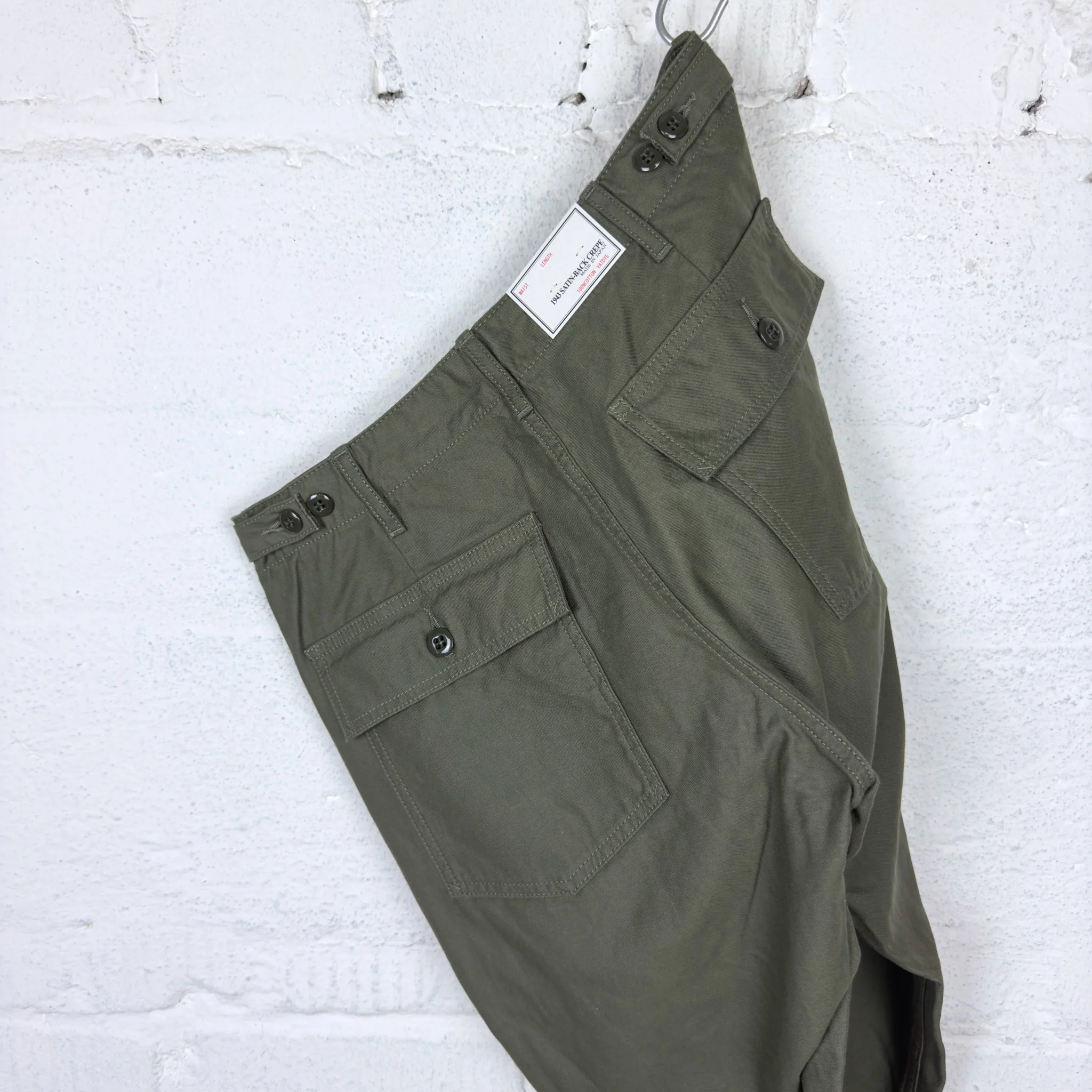 fob factory | f0431 baker pants - olive - Image 5