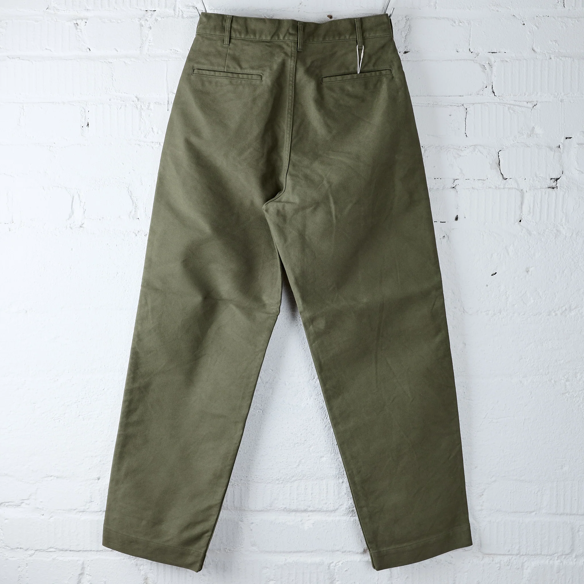 fob factory | f0543 moleskin trousers - olive - Image 2