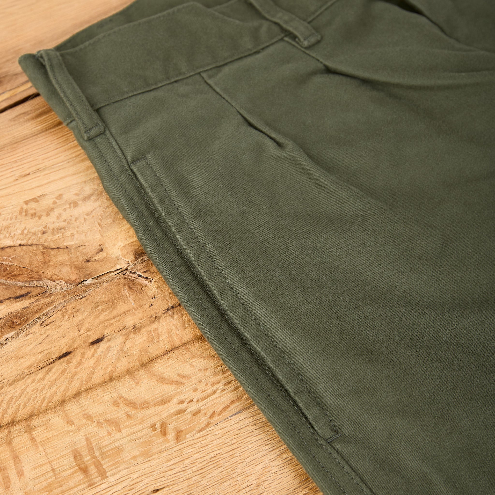 fob factory | f0543 moleskin trousers - olive - Image 4