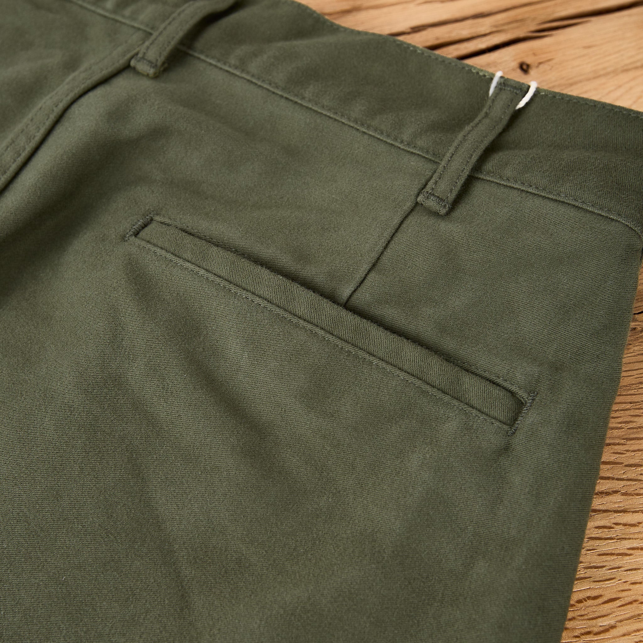 fob factory | f0543 moleskin trousers - olive - Image 5