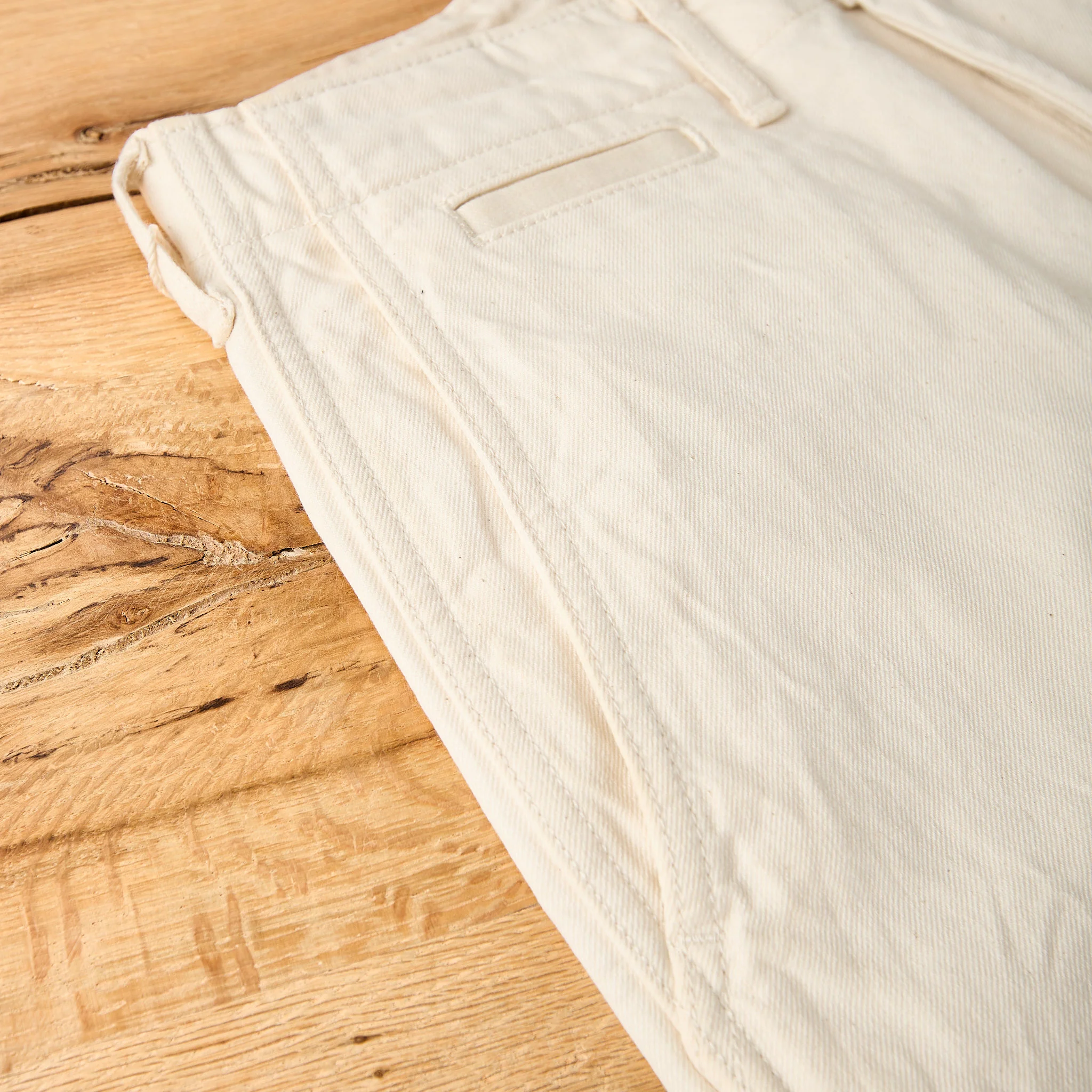fob factory | f0546 big chino - ecru - Image 2