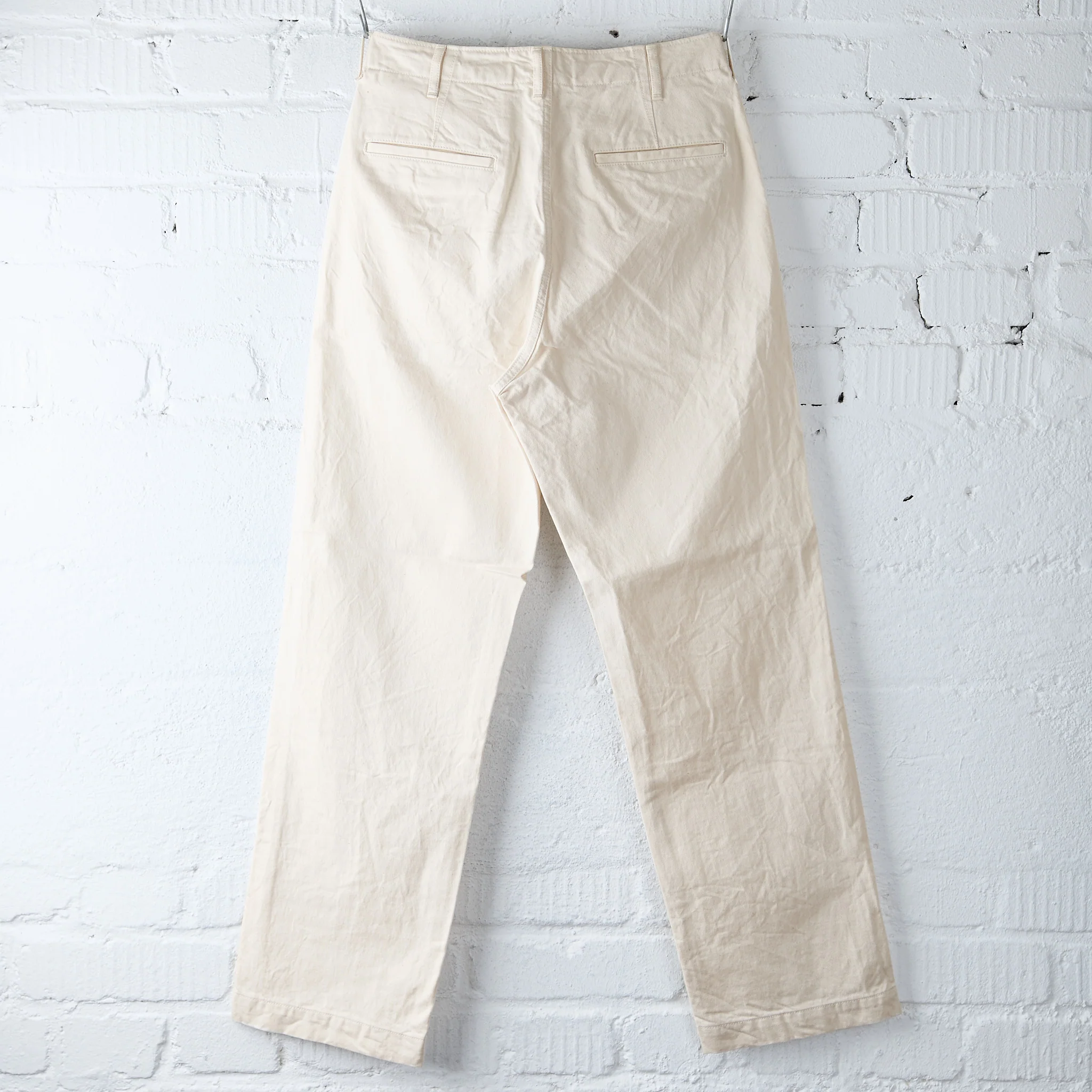 fob factory | f0546 big chino - ecru - Image 5