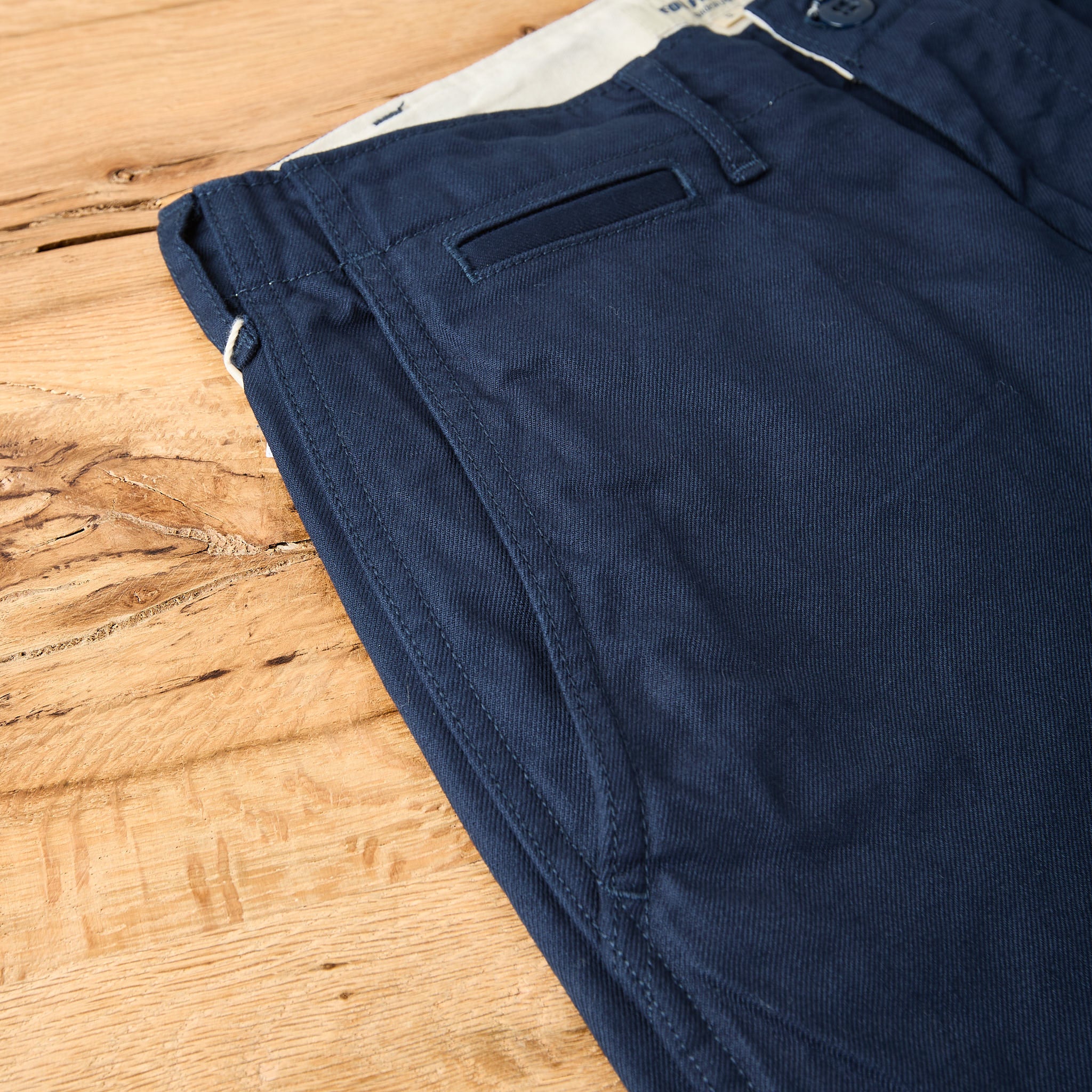 fob factory | f0546 big chino - navy - Image 4