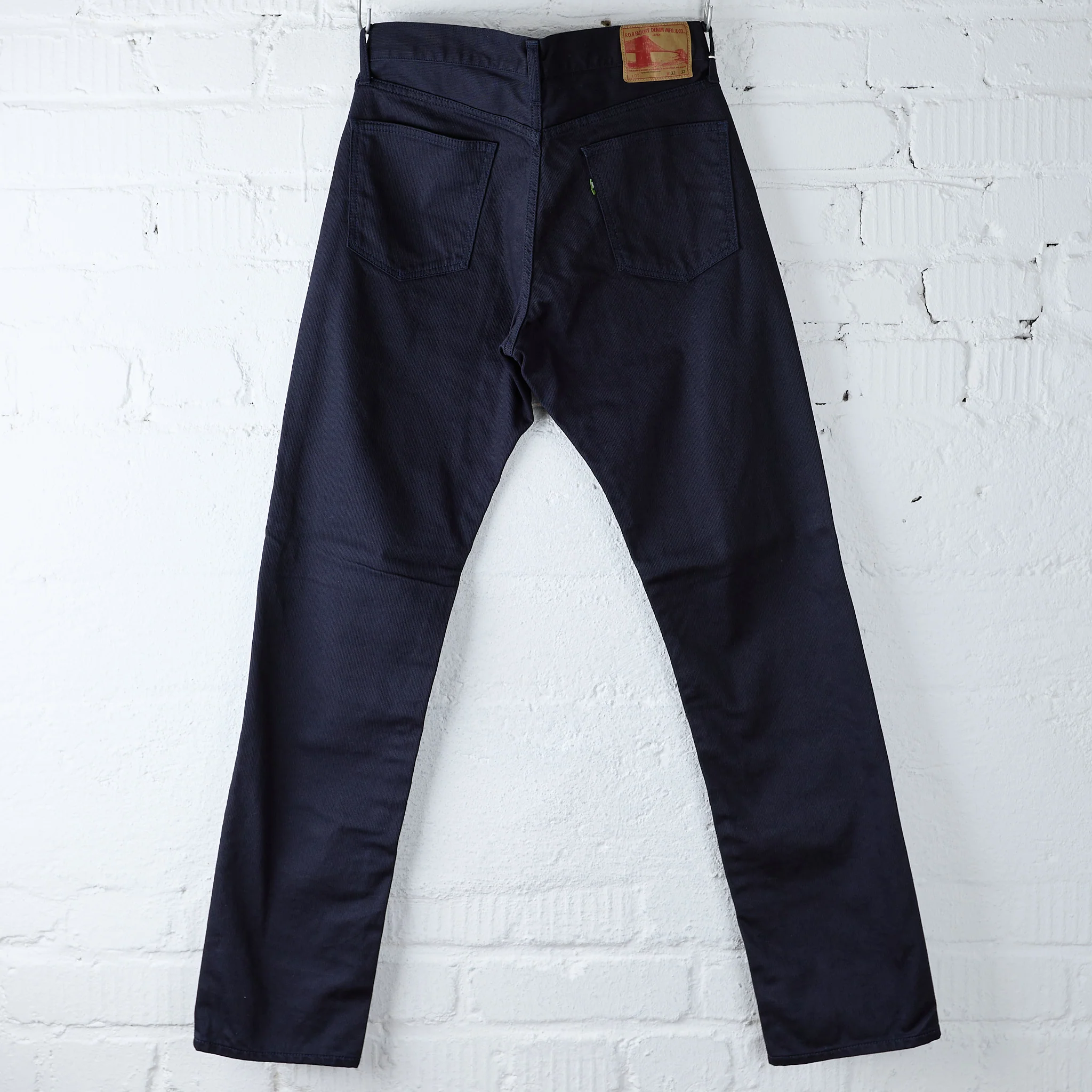 fob factory | f1134 pique 5p pant - navy - Image 6