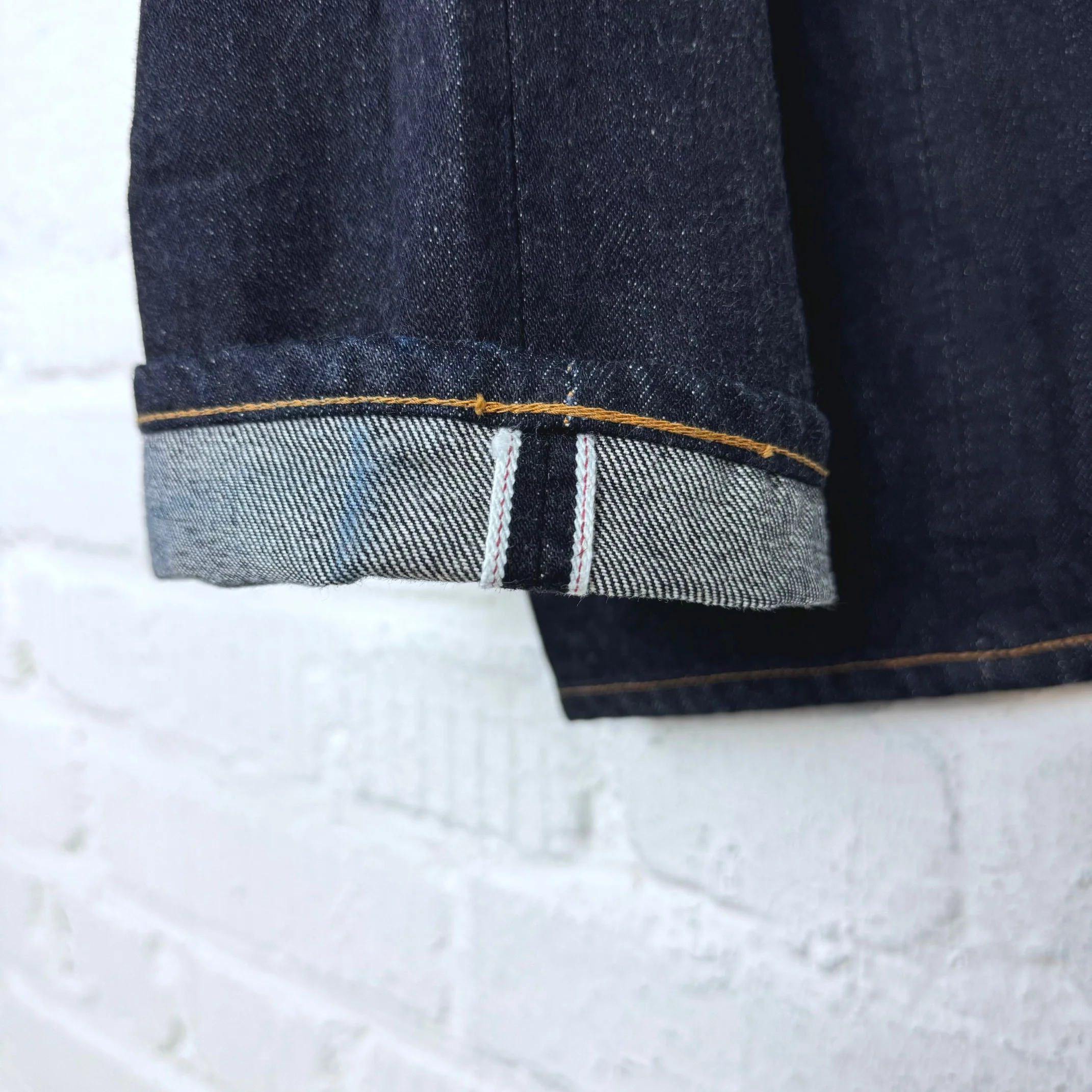 fob factory | f165 selvedge garage denim 5p rinsed - indigo - Image 7