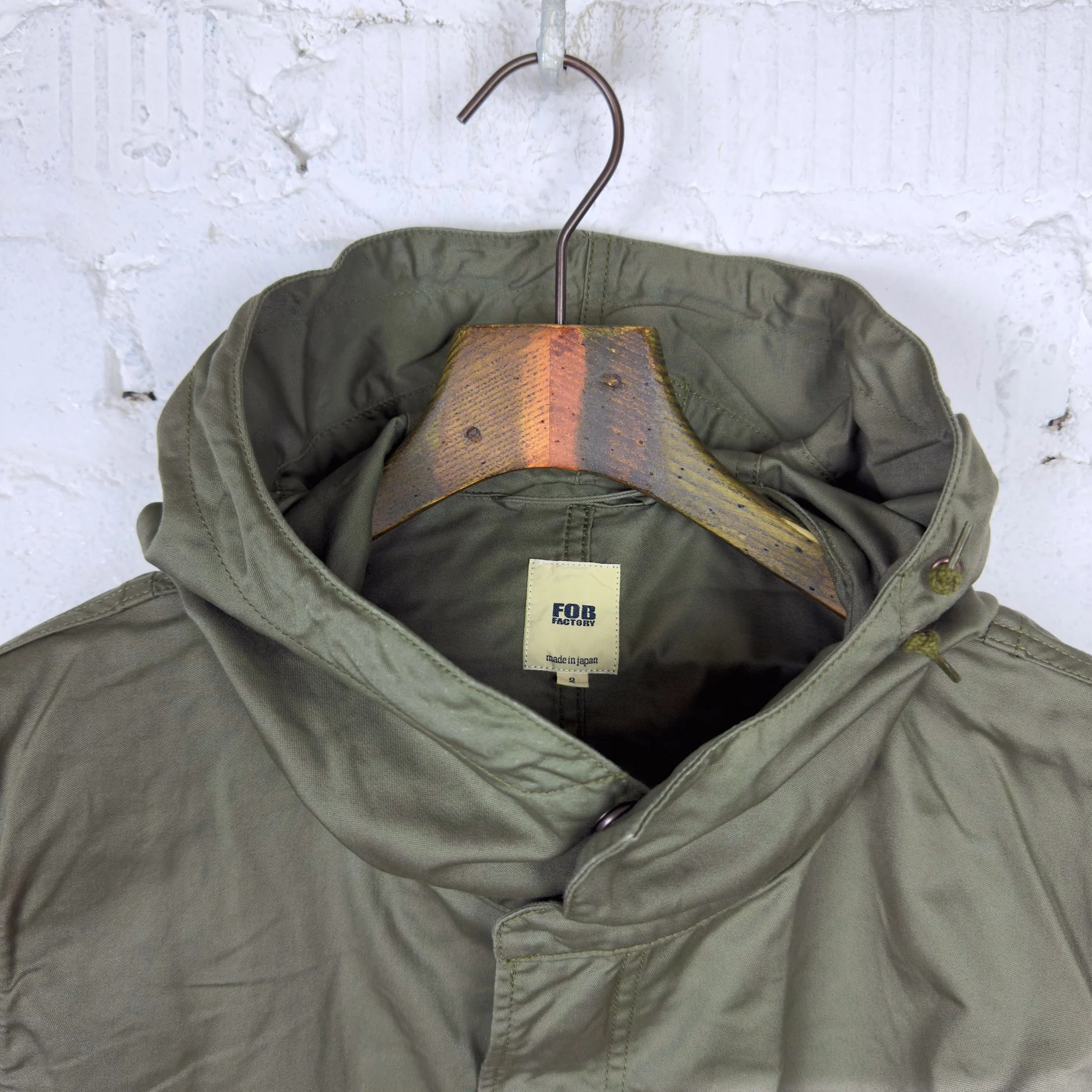fob factory | f2402 m-51 parka - olive - Image 4