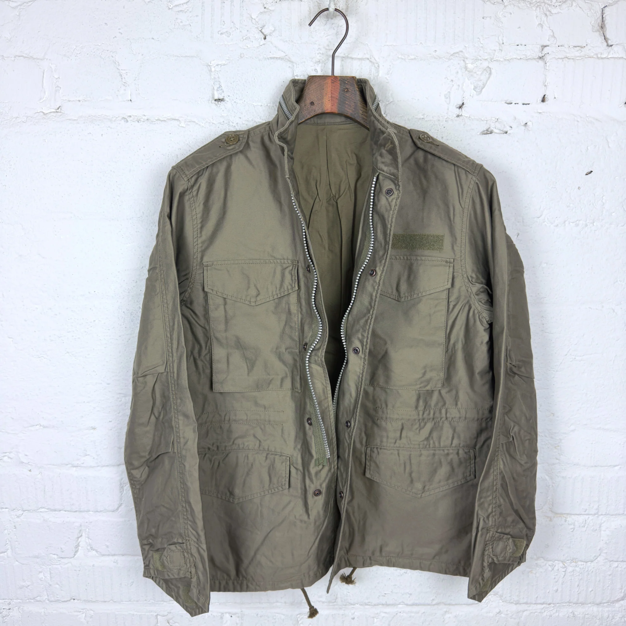 fob factory | f2418 m-65 field jacket - olive - Image 4