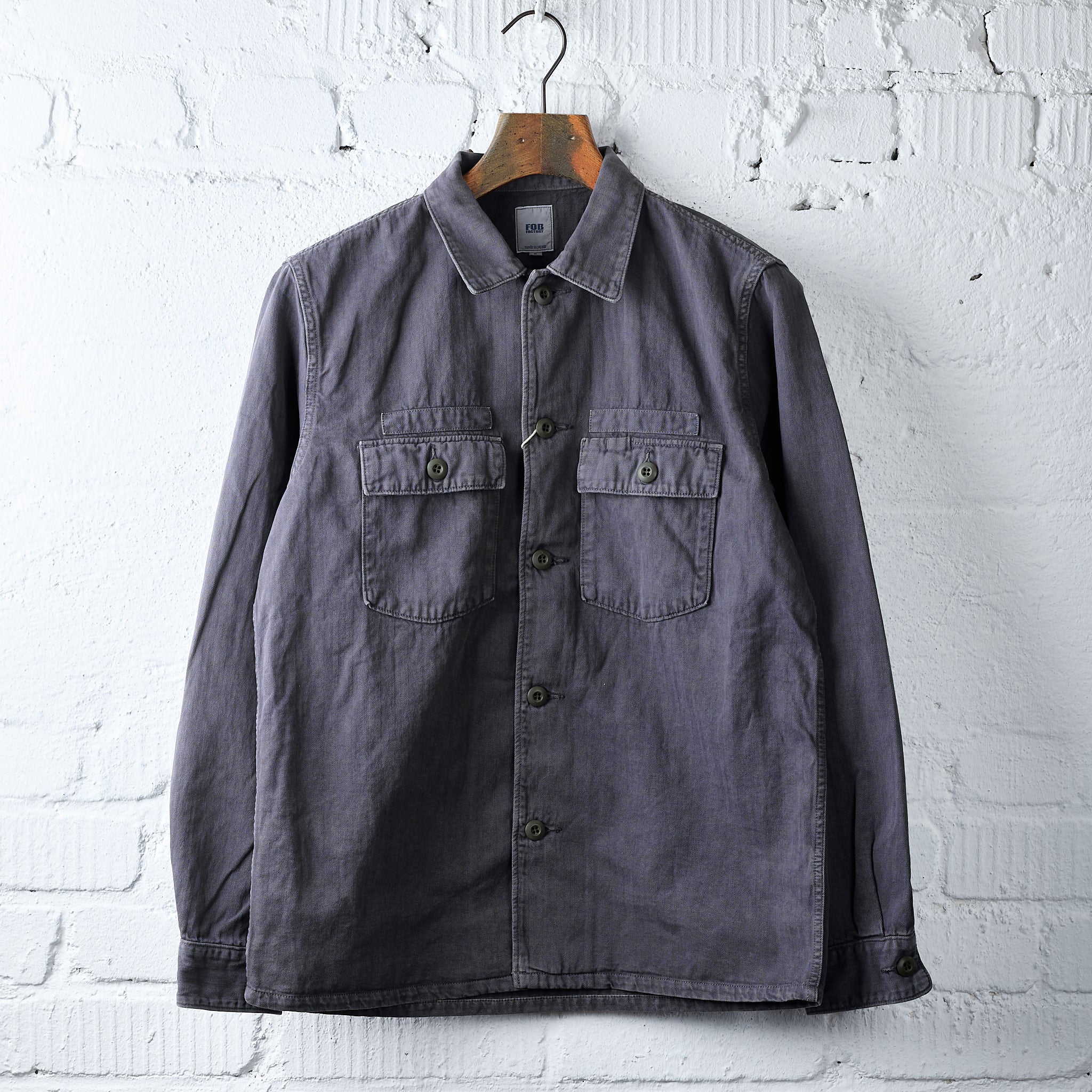 fob factory | f2461 hbt fatigue jkt - navy