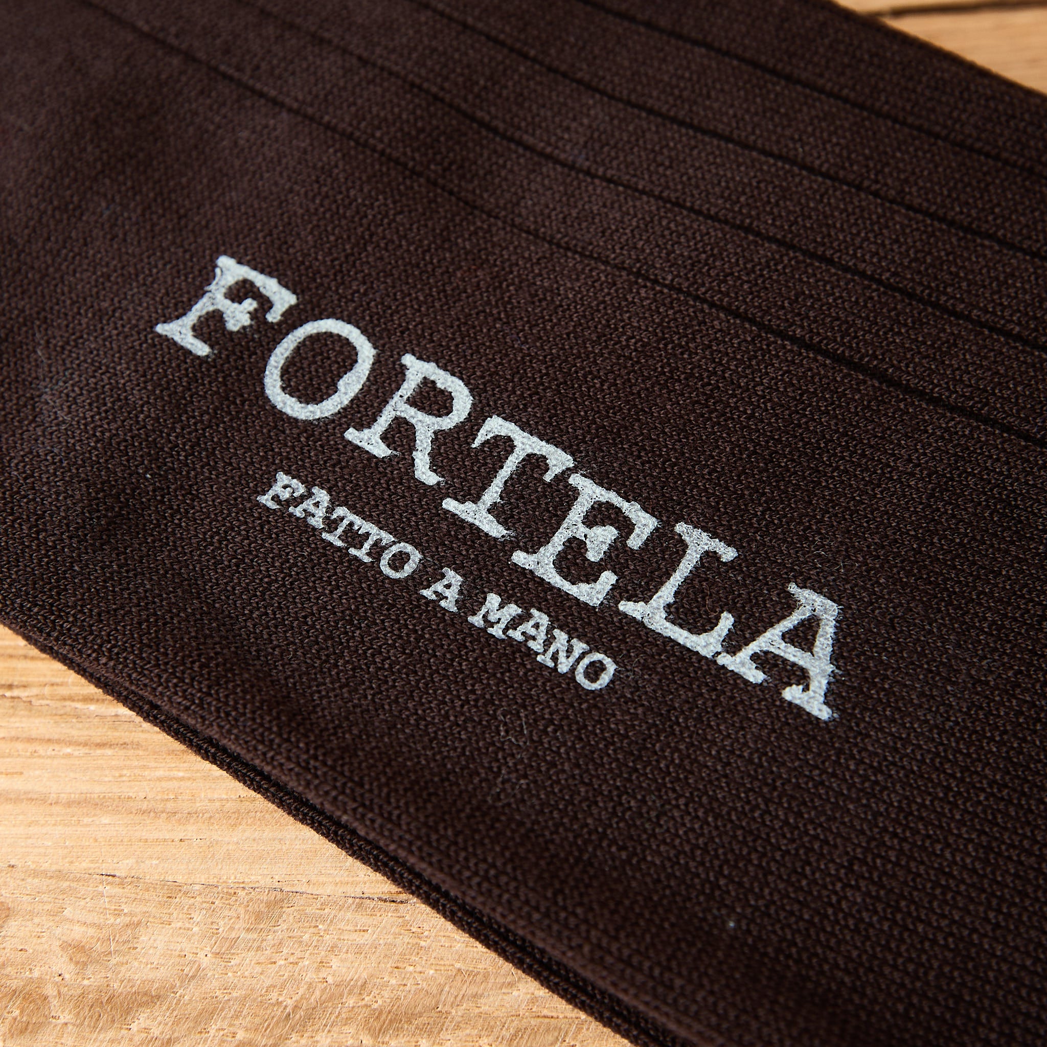 fortela | 2calzini socks dark brown - Image 2