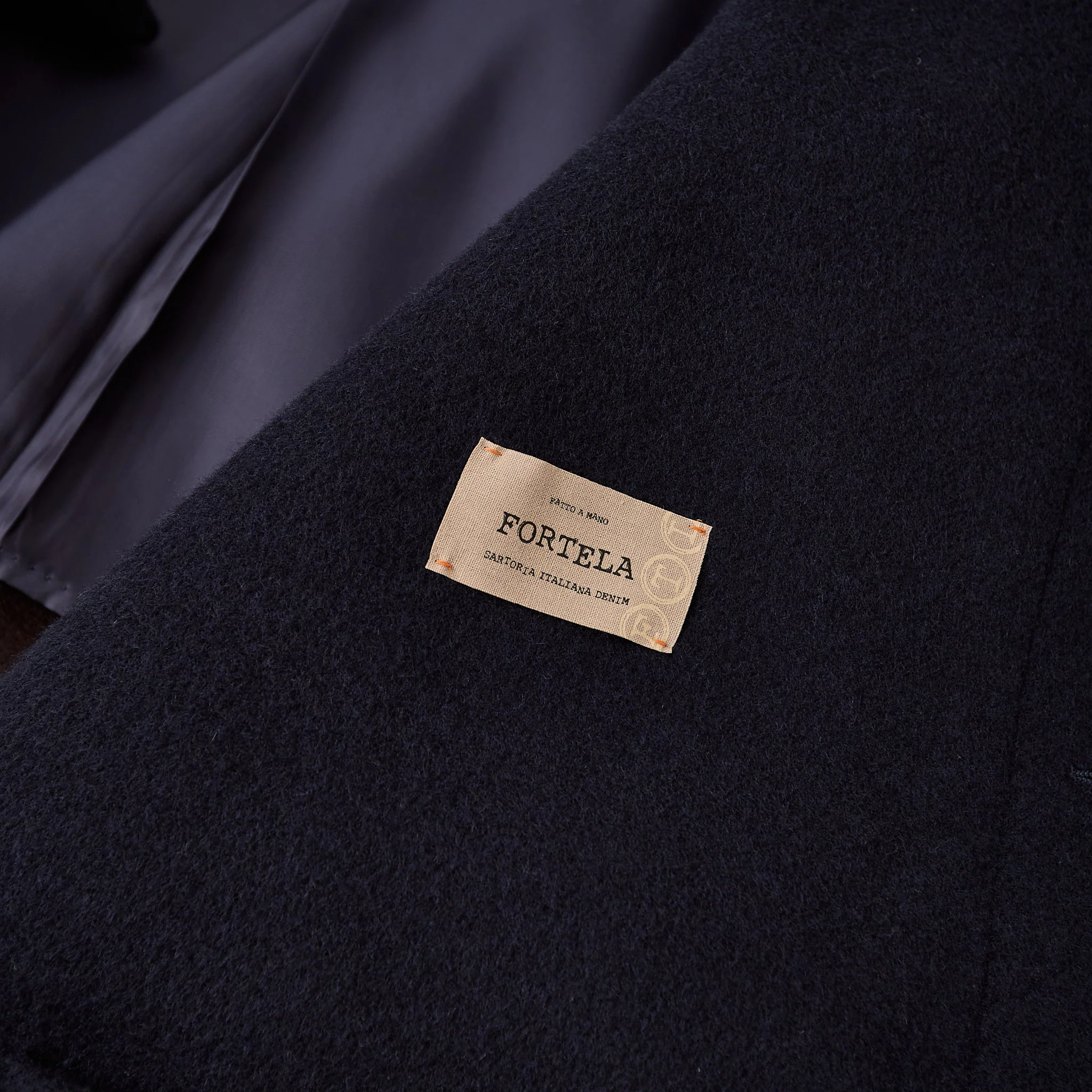 fortela | amedeo-ma477 single-breasted wool coat - blue - Image 6