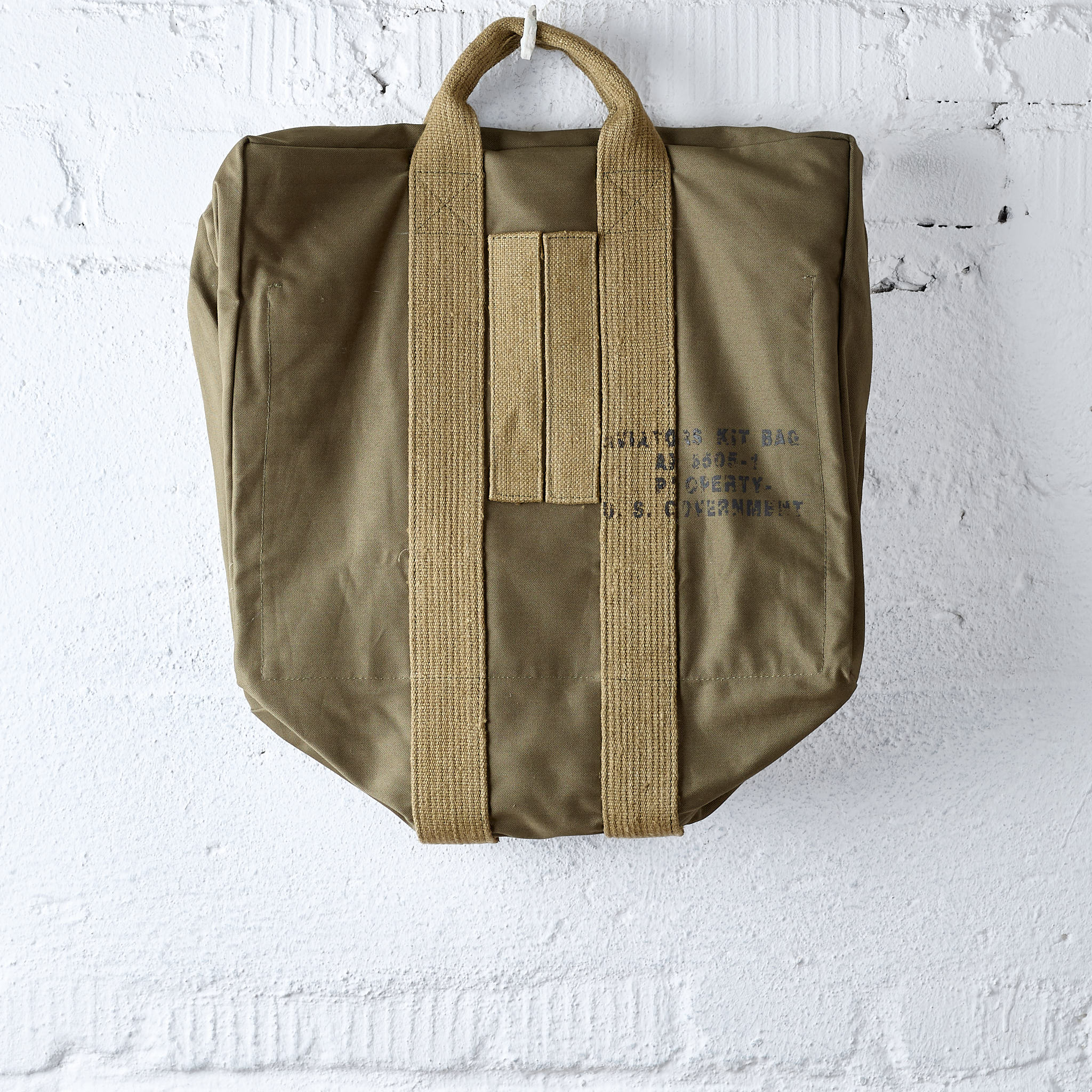 fortela | aviatorbag cotton herringbone bag
