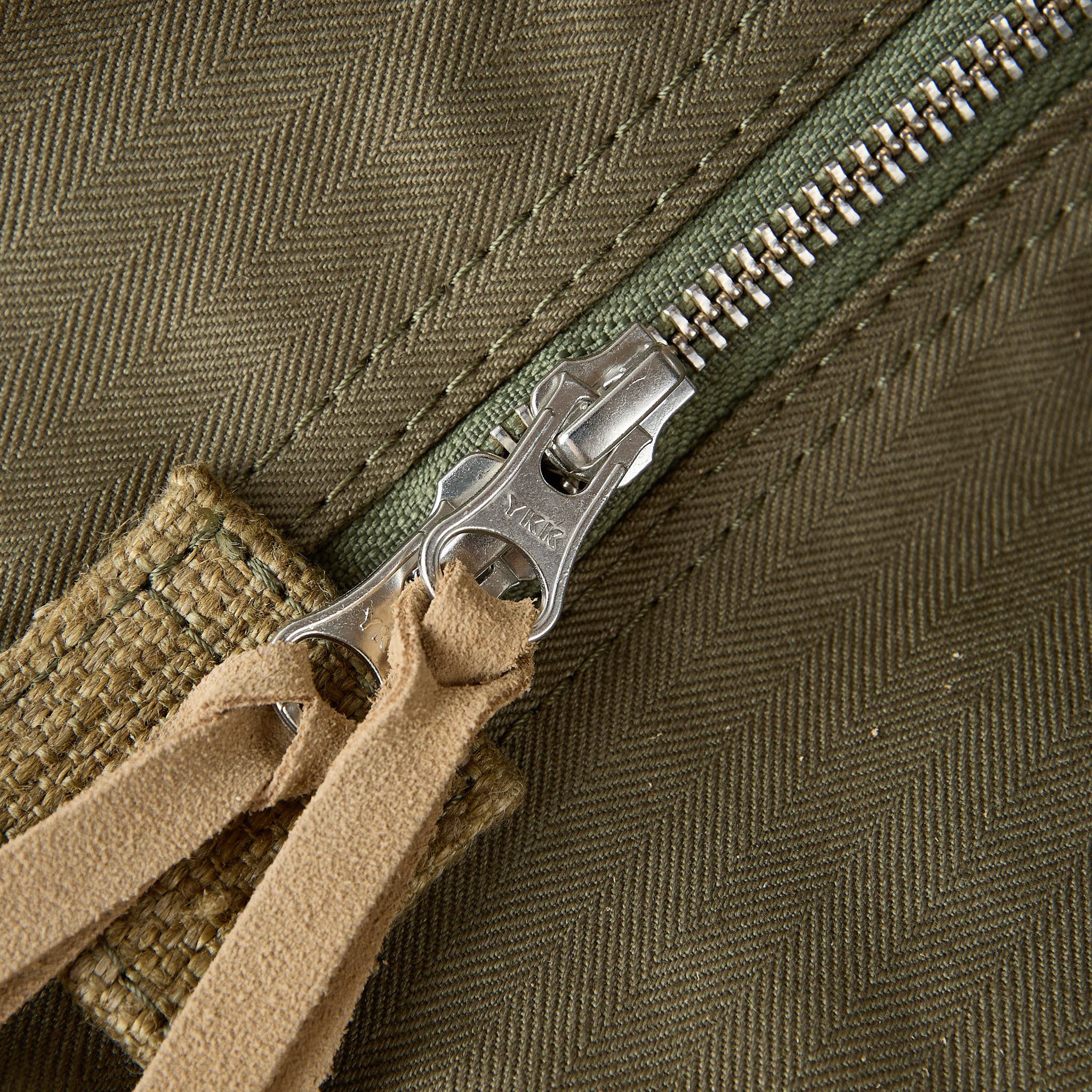 fortela | aviatorbag cotton herringbone bag - Image 3