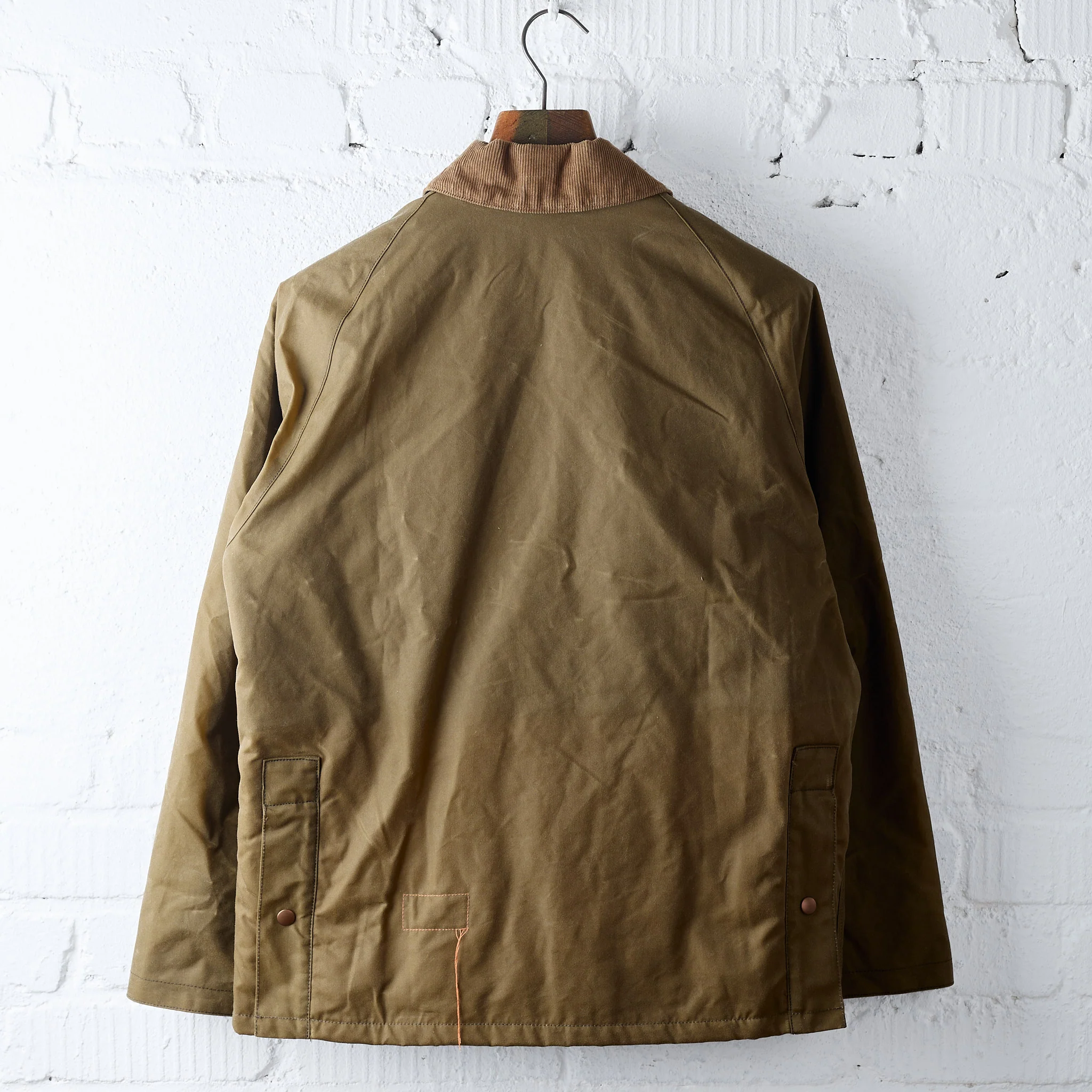 fortela | bristol jacket canvas waxed - beige - Image 3