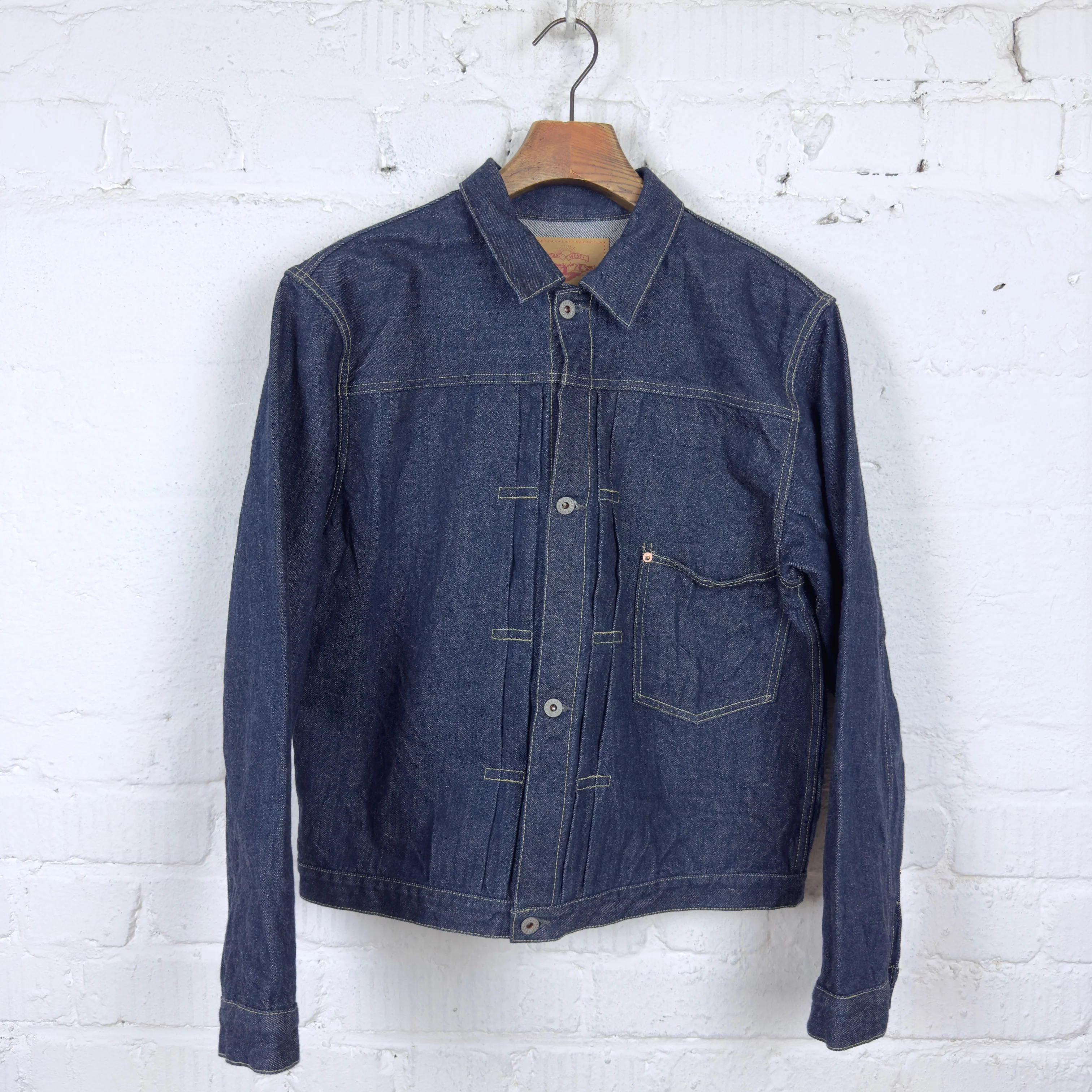 fortela | buddy-gd007 blau denim jacket - made in japan