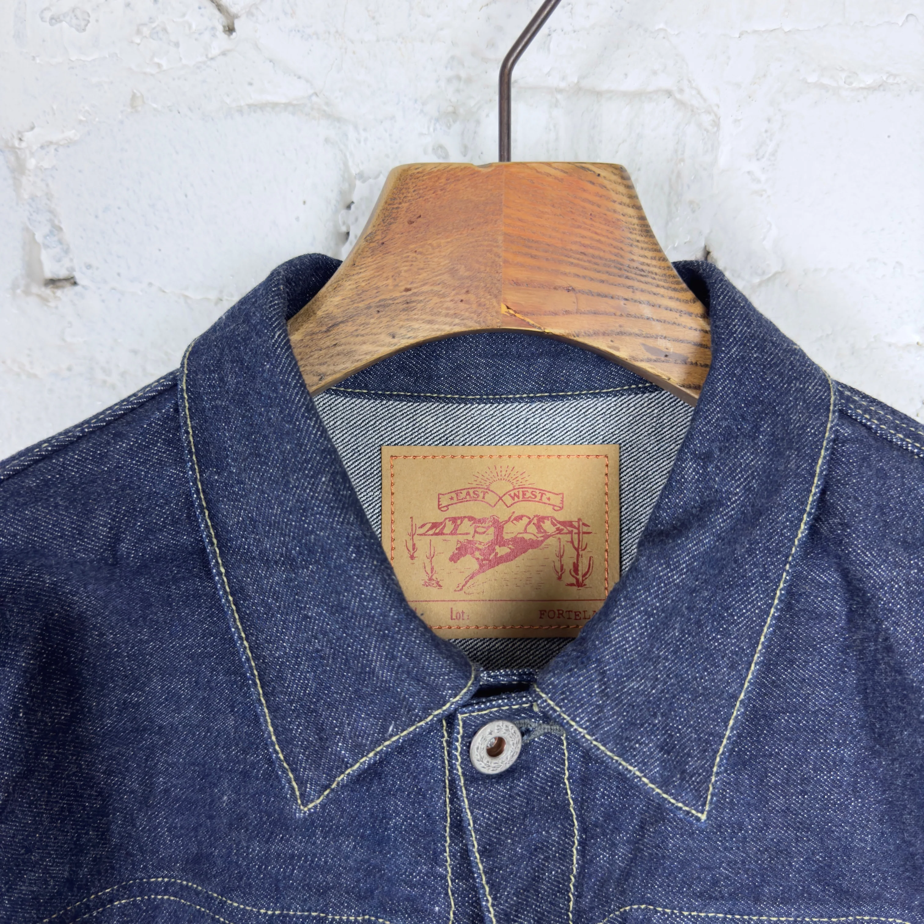 fortela | buddy-gd007 blau denim jacket - made in japan - Image 2