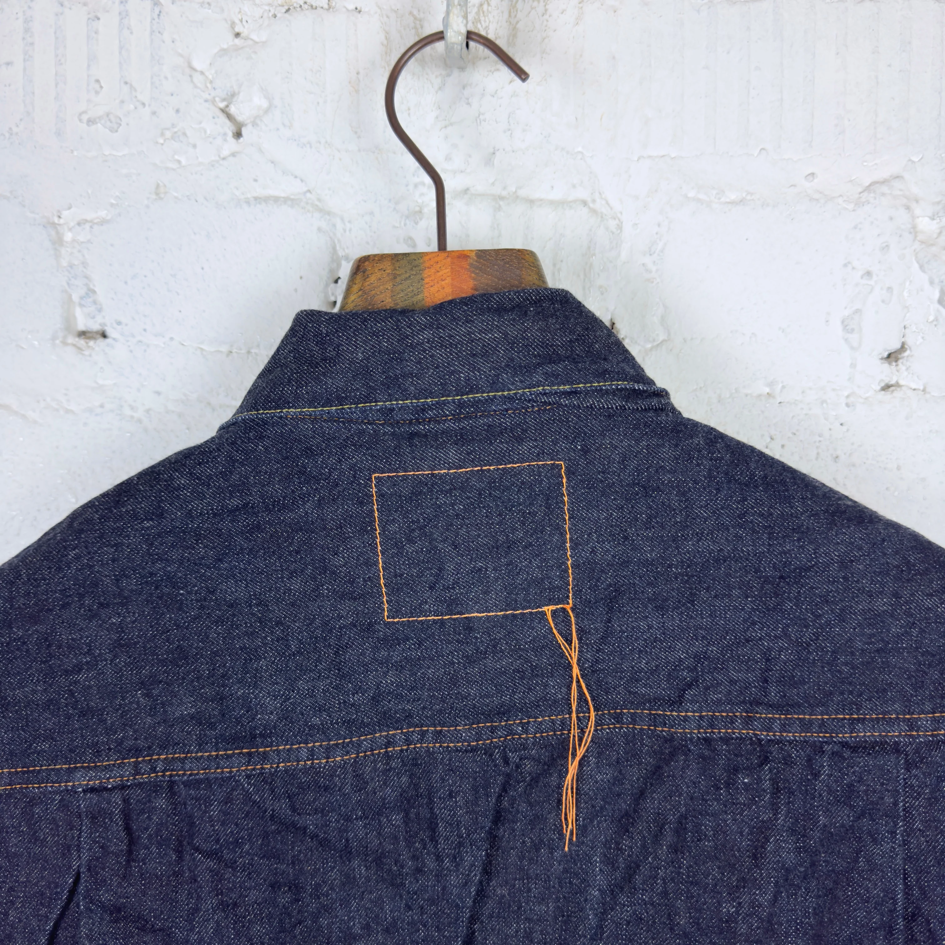 fortela | cisco-gd003 indigo denim jacket - made in japan - Image 5