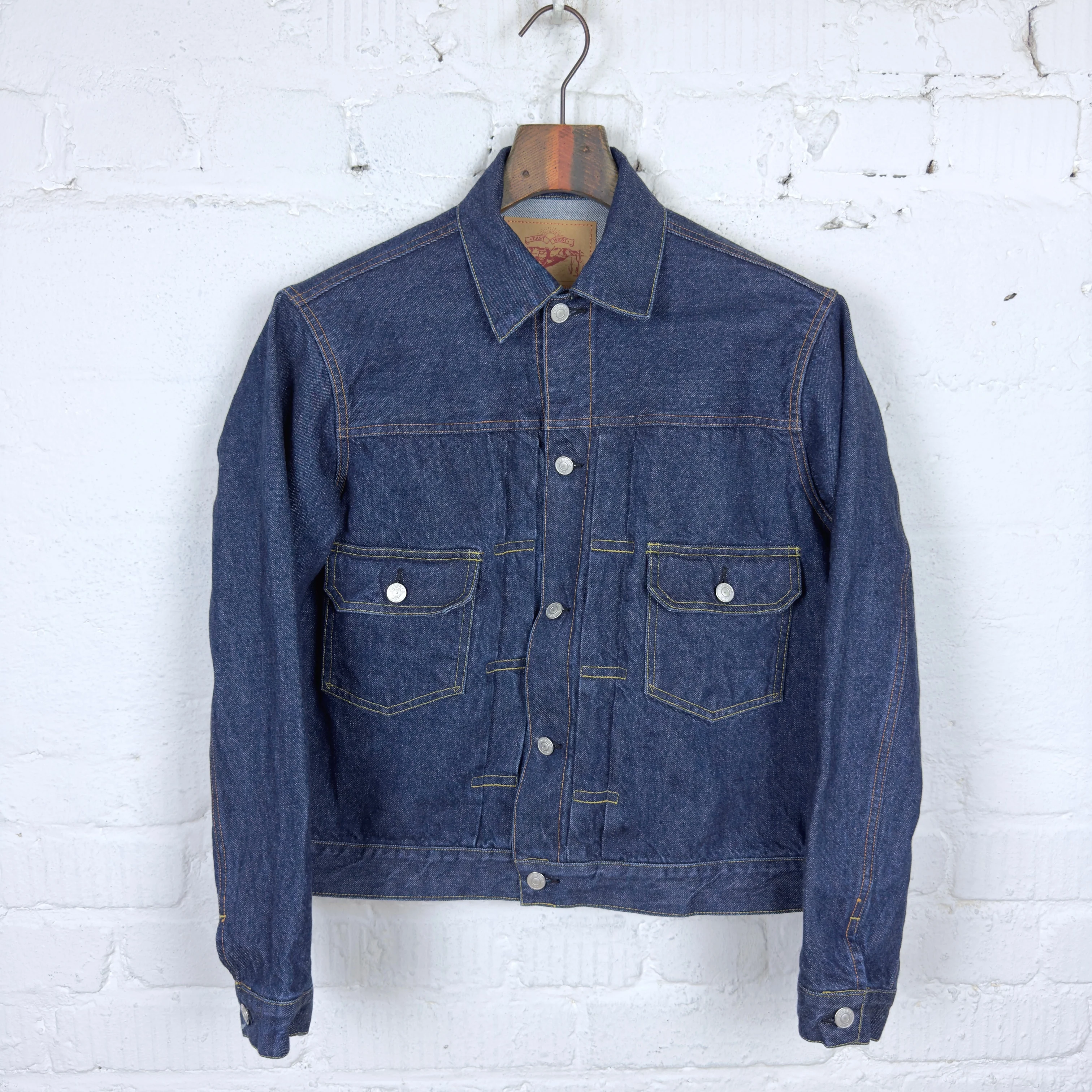 fortela | cisco-gd004 blu denim jacket - made in japan