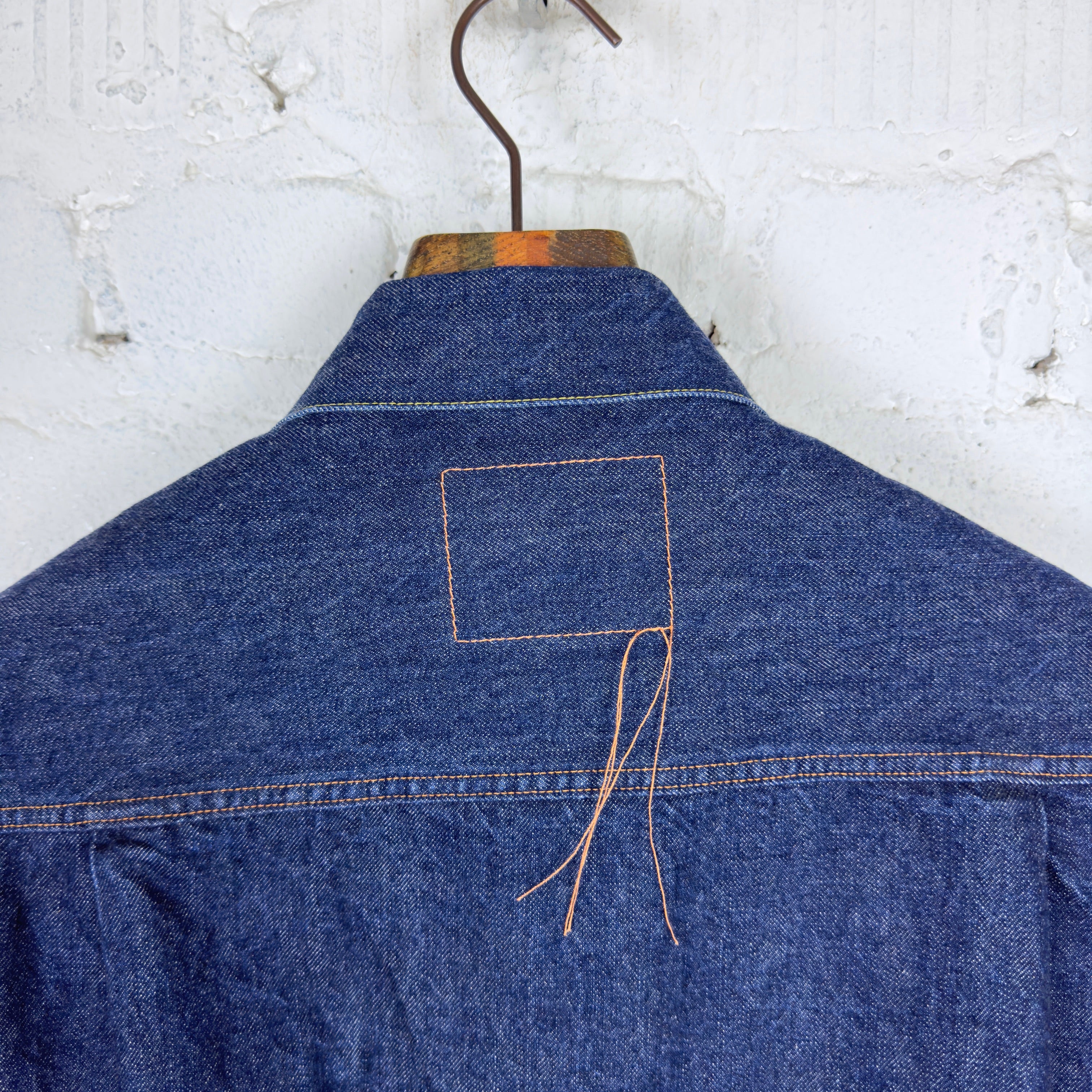 fortela | cisco-gd004 blu denim jacket - made in japan - Image 5