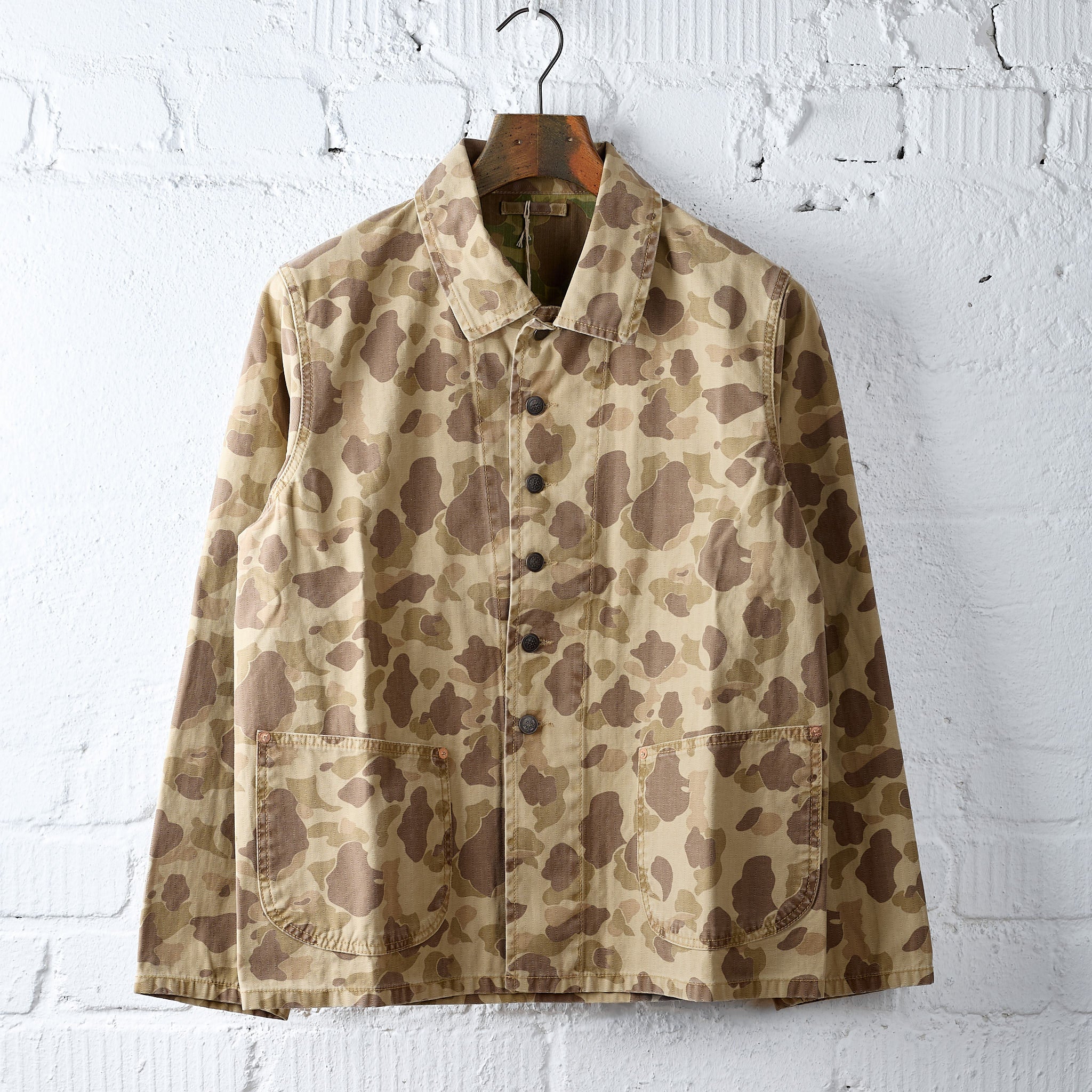 fortela | clays cotton camouflage jacket