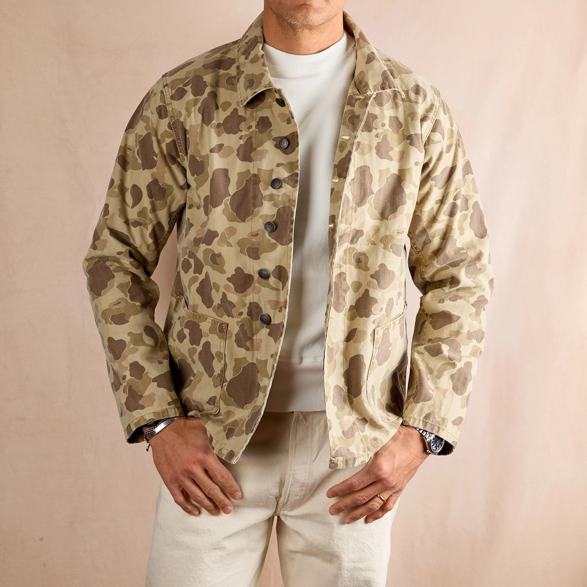 fortela | clays cotton camouflage jacket - Image 2