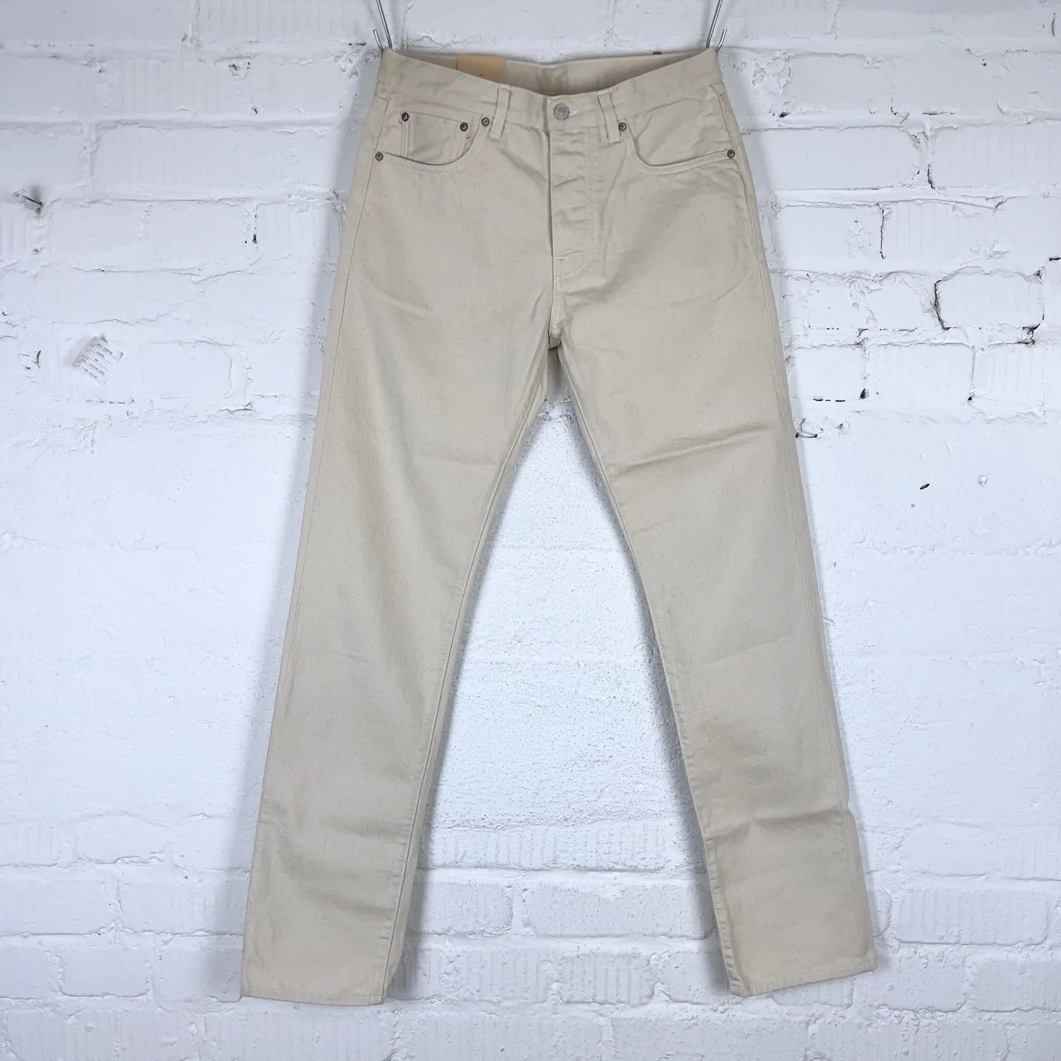 fortela | john 965 selvedge denim regular fit off-white