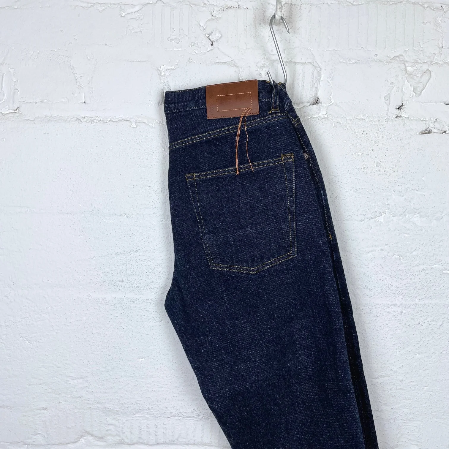 fortela | john 965 selvedge denim regular fit indigo rinse - Image 5