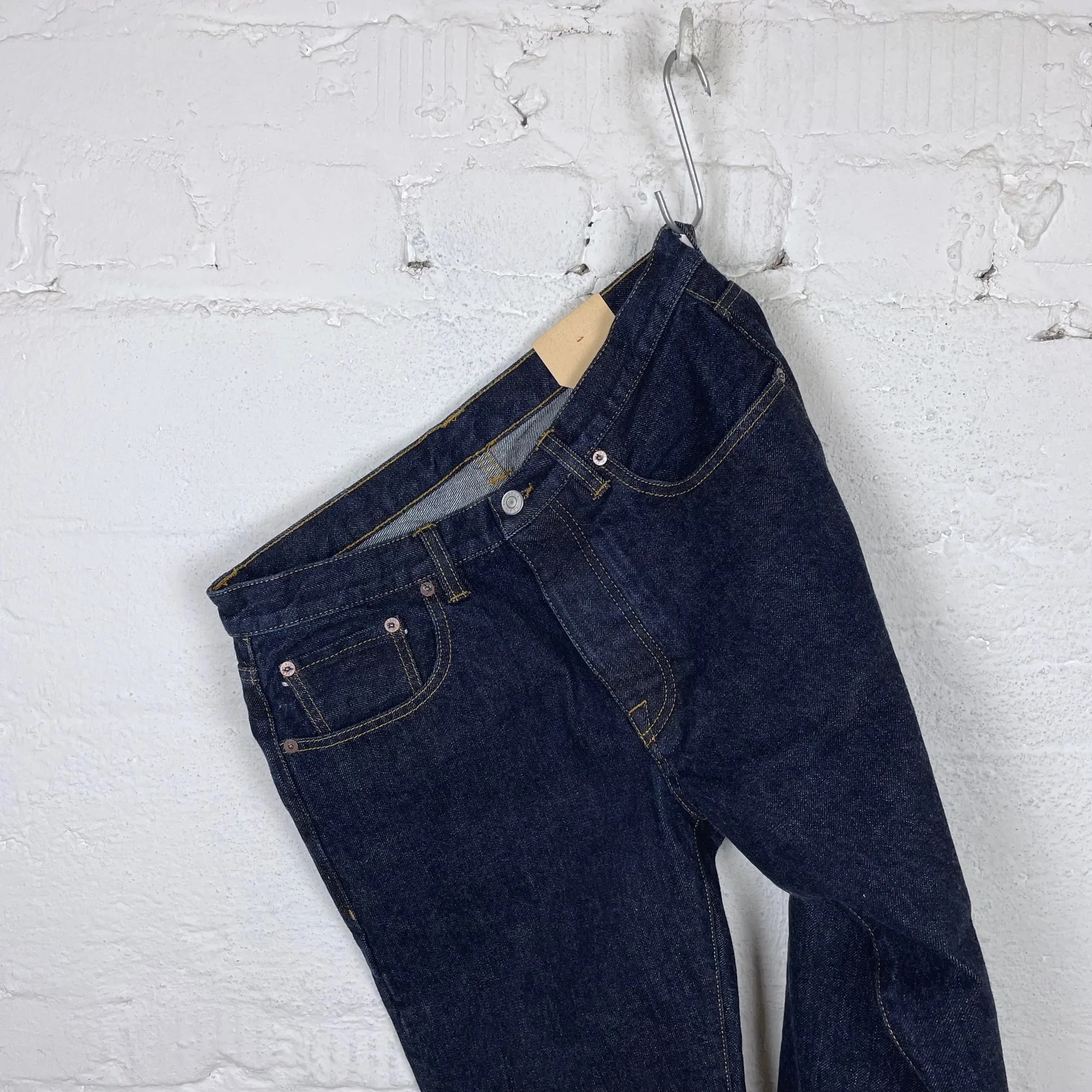 fortela | john 965 selvedge denim regular fit indigo rinse - Image 7
