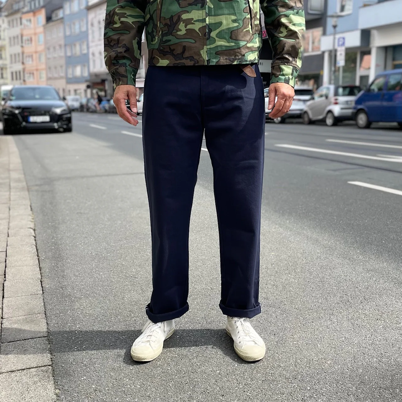 fortela | main 00144 blue chino trousers blue - Image 3