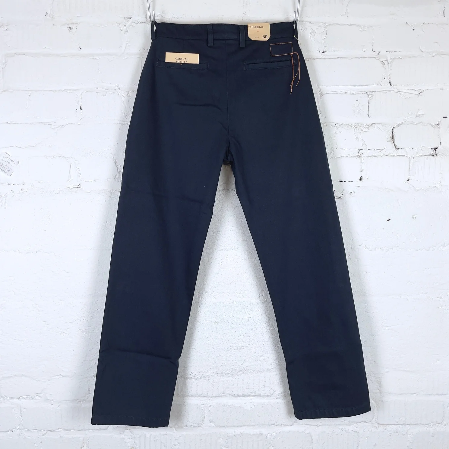 fortela | main 00144 blue chino trousers blue - Image 8