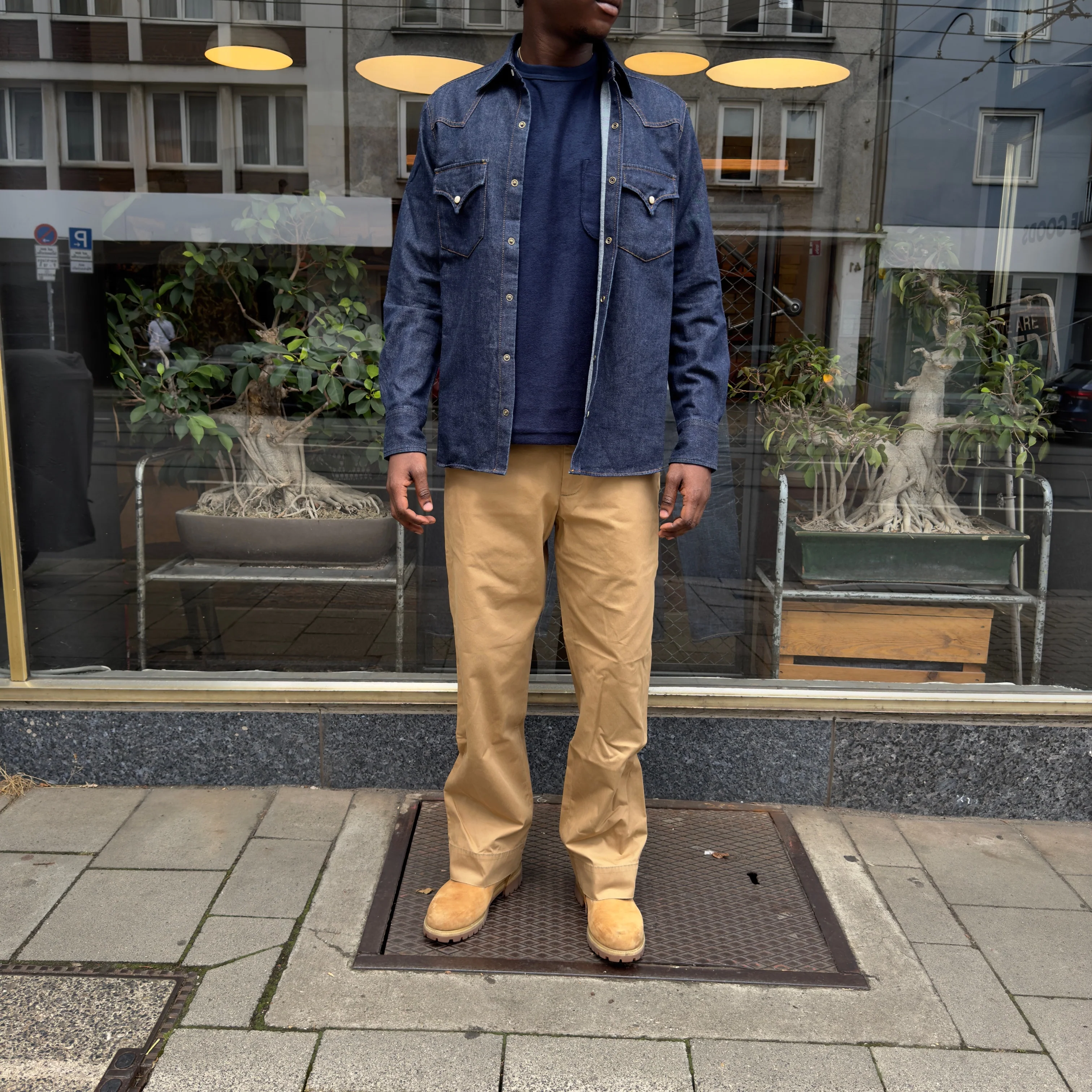 fortela | ntex-00403 d368 denim shirt - Image 2
