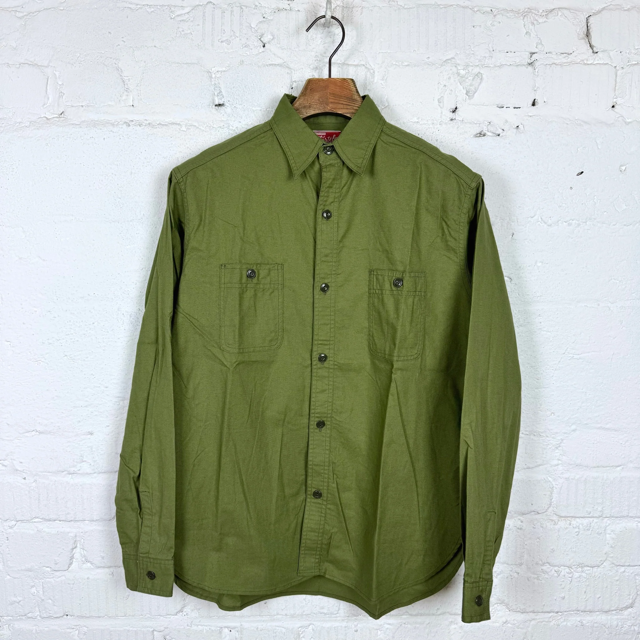 fortela | otero-gd006 gre work shirt - made in japan