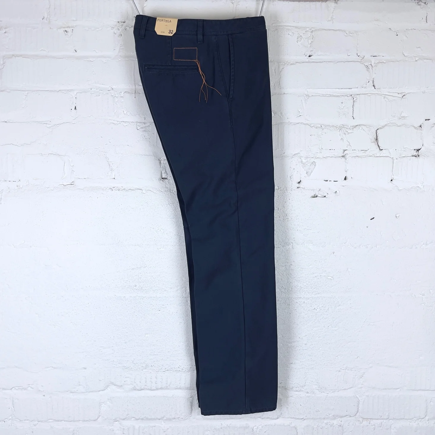 fortela | reno 00185 chino trousers blue