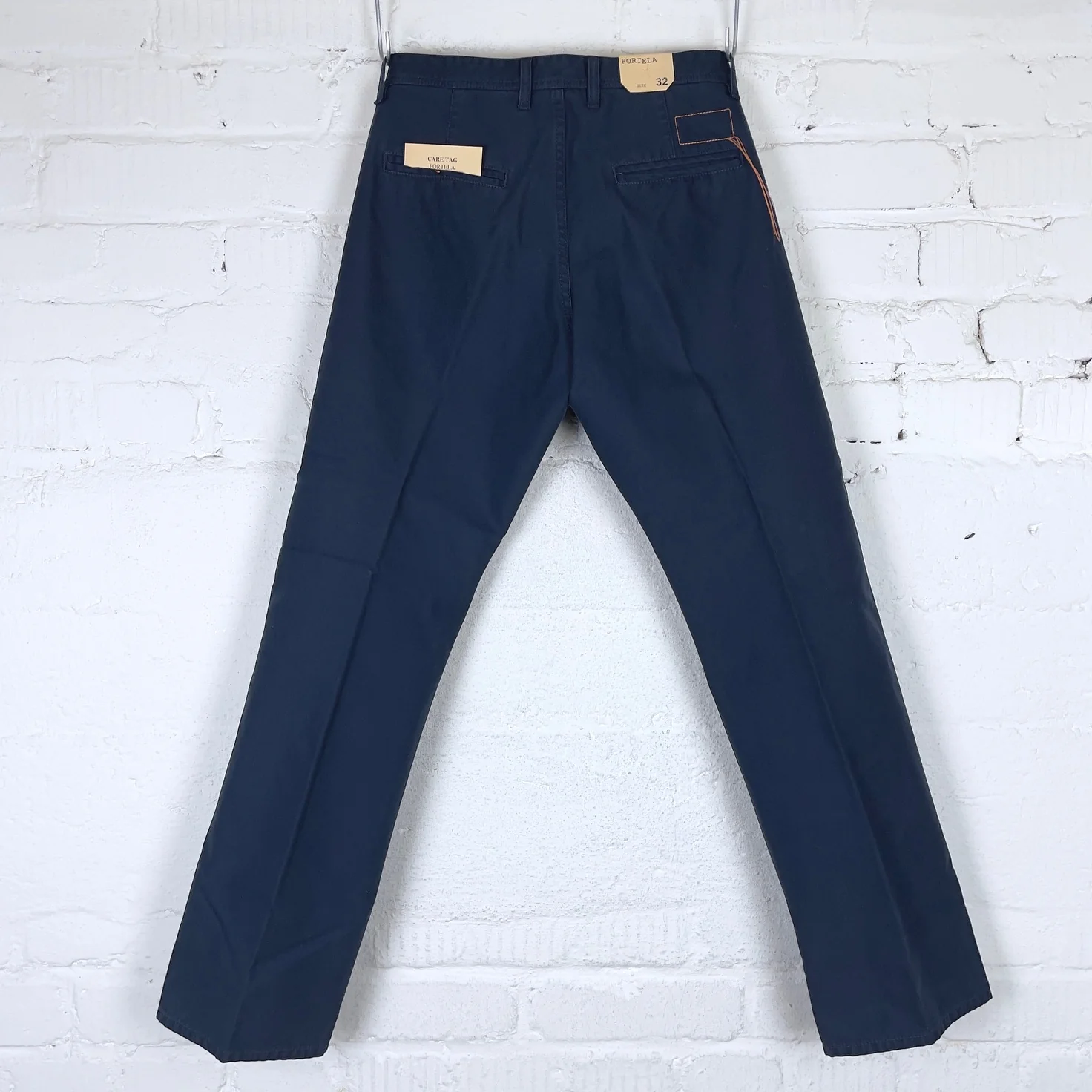 fortela | reno 00185 chino trousers blue - Image 9