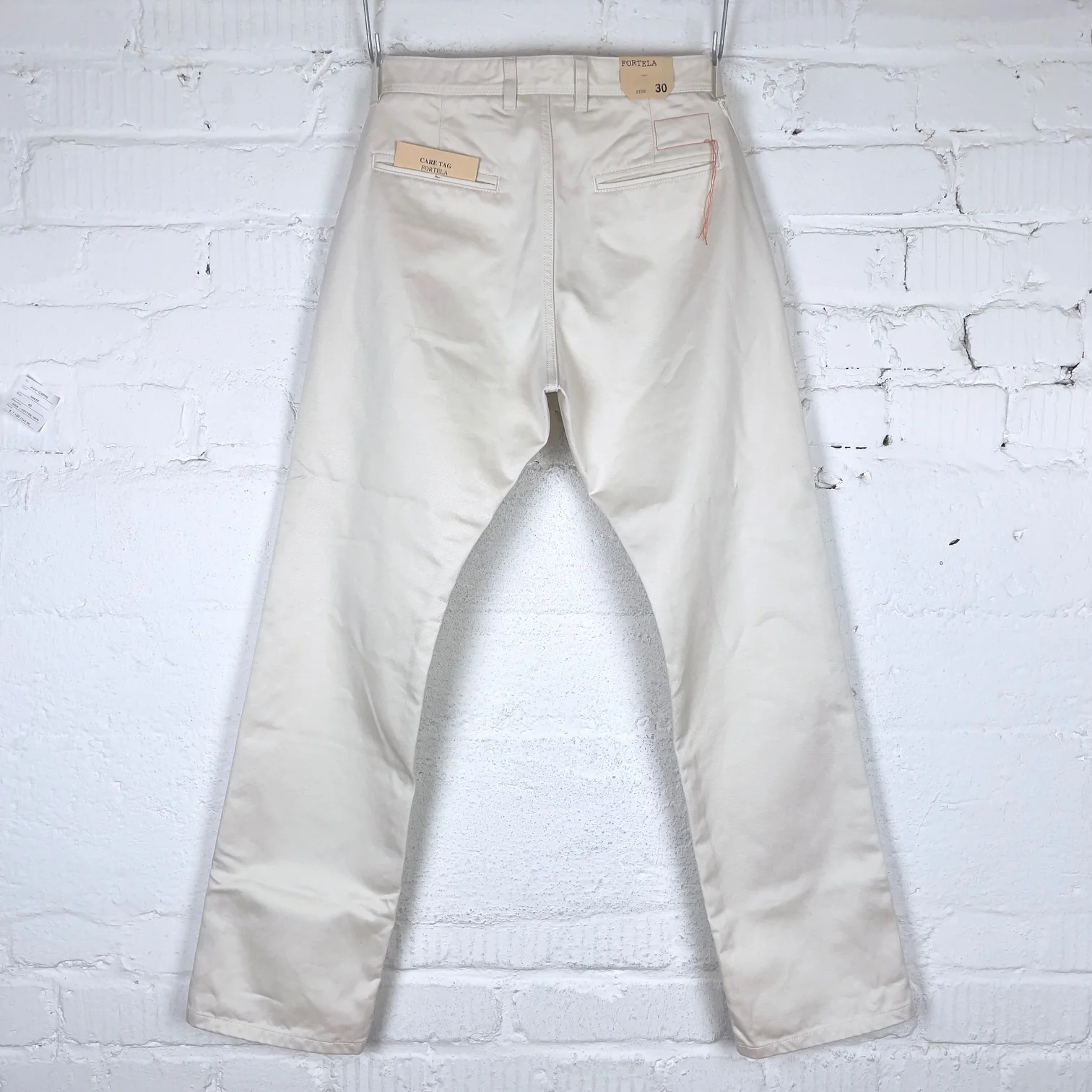 fortela | reno 00185 chino trousers natural - Image 3