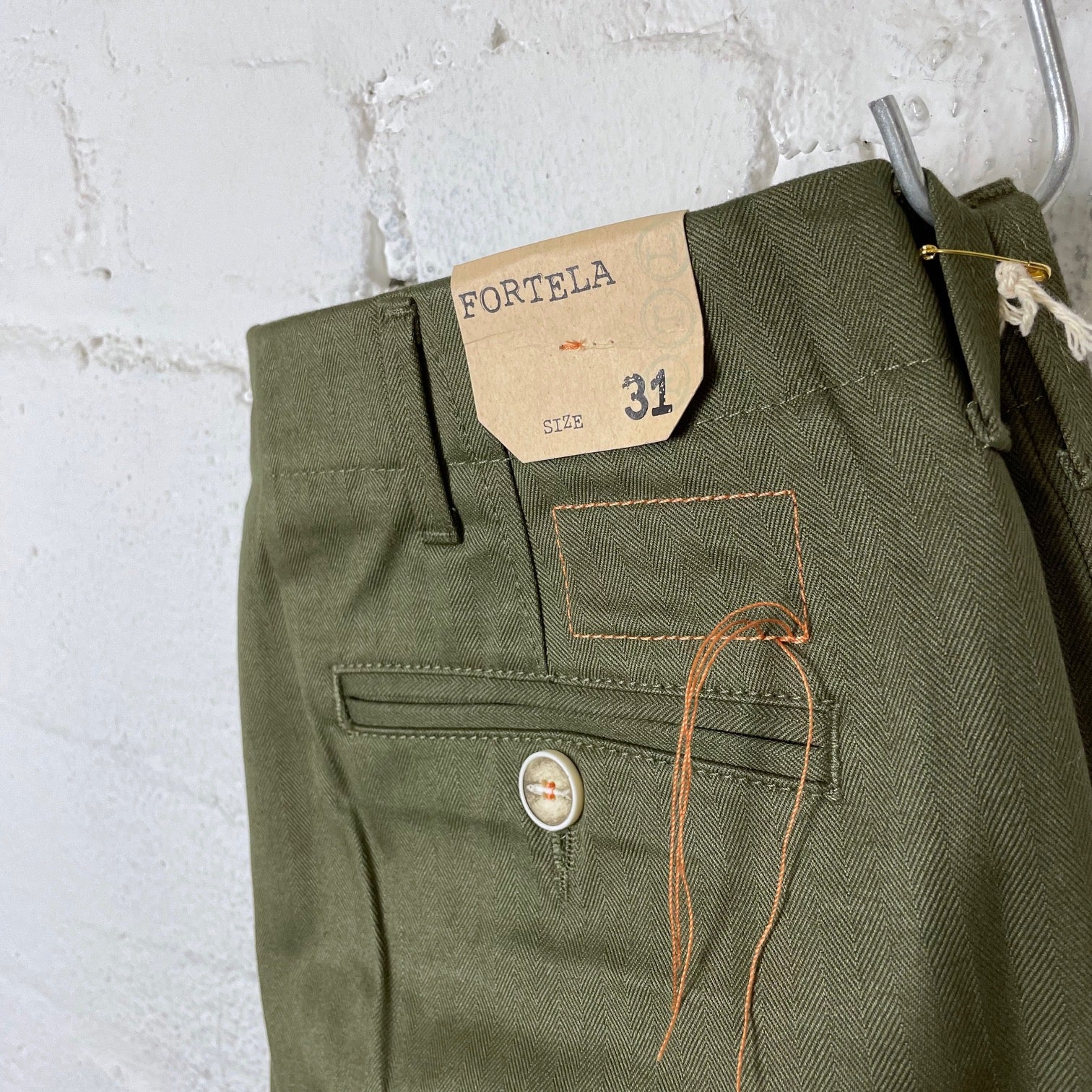 fortela | wallace 00191 green herringbone - Image 5