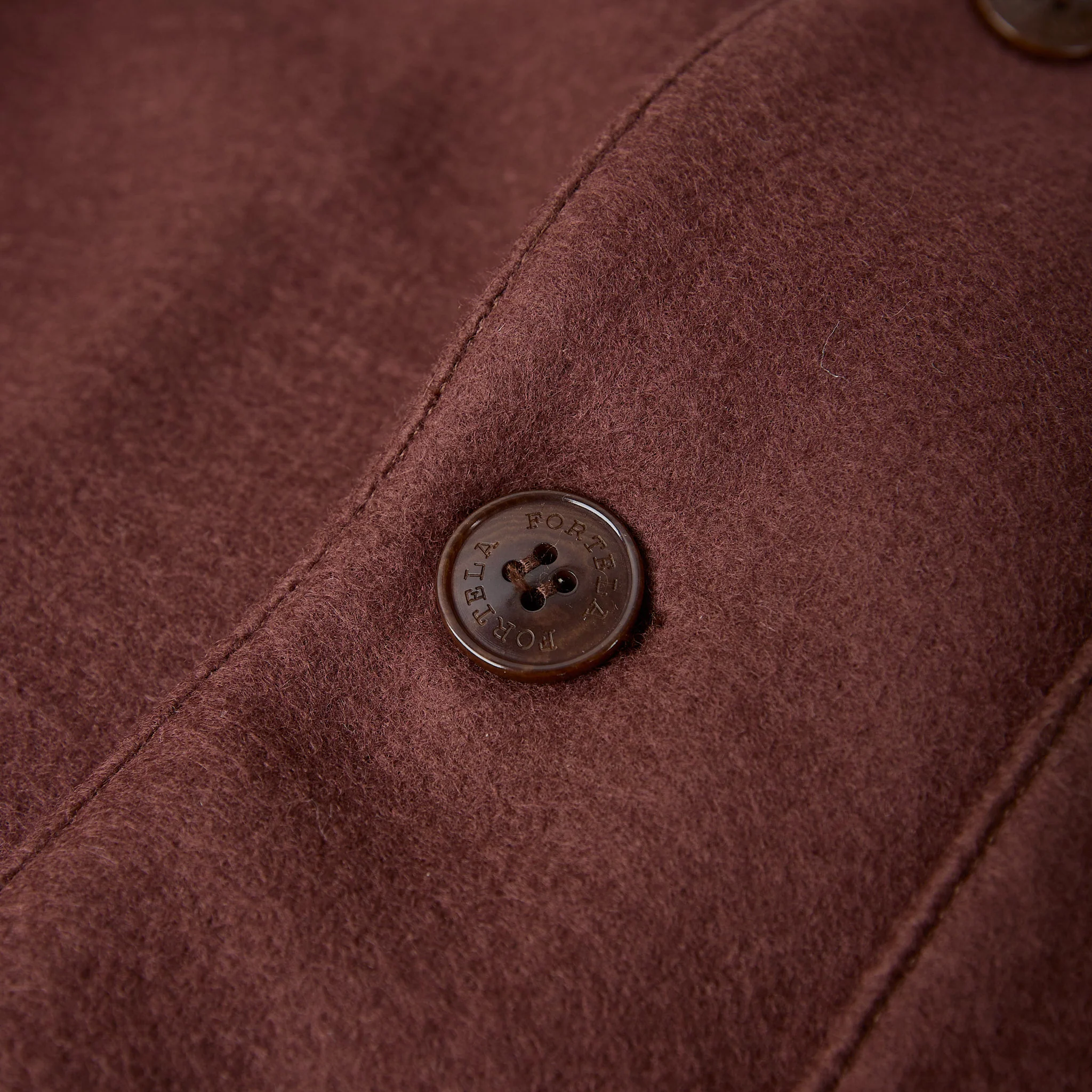 fortela x stuf|f | tristan-ma638 wool jacket 10th anniversary edition - cacao - Image 6