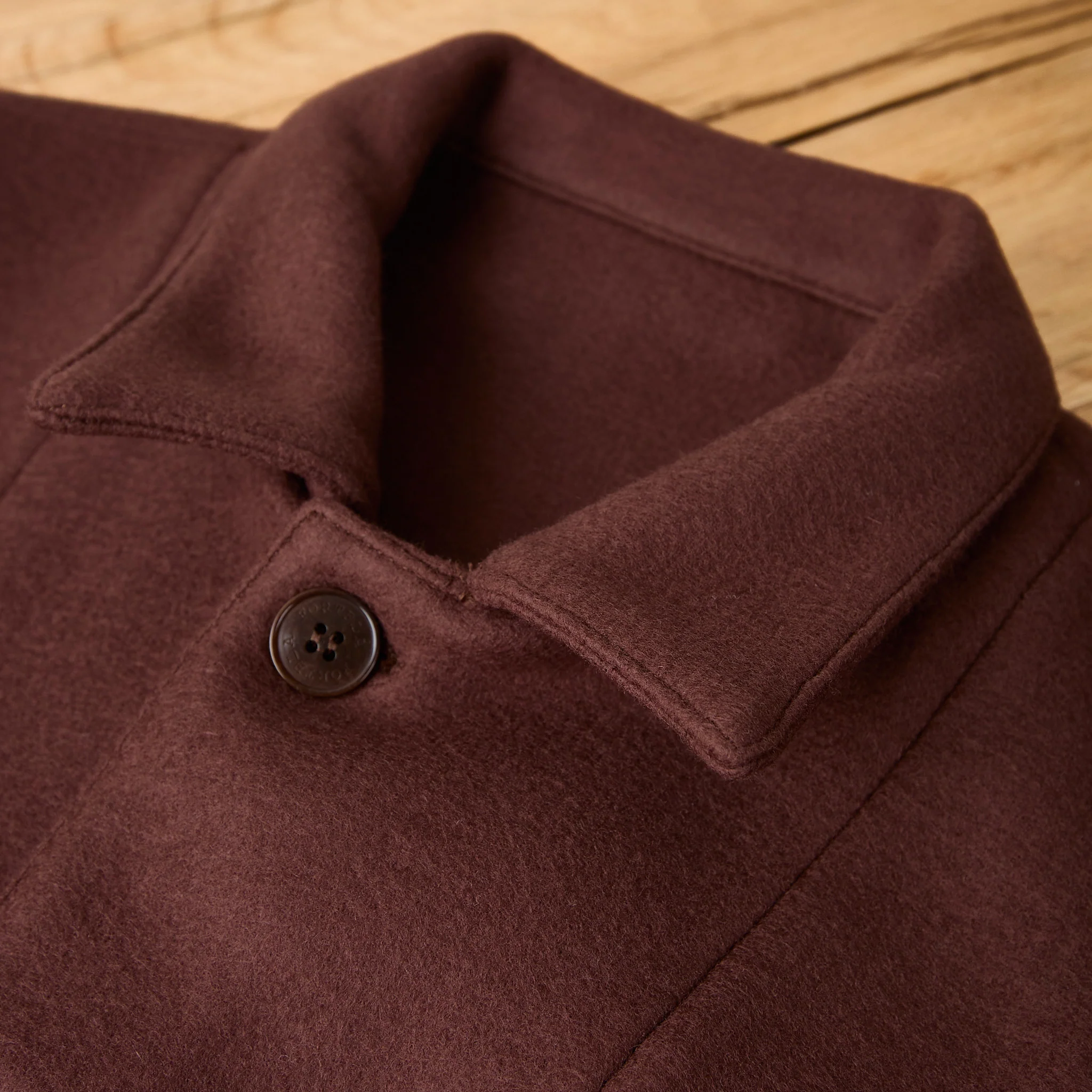 fortela x stuf|f | tristan-ma638 wool jacket 10th anniversary edition - cacao - Image 8
