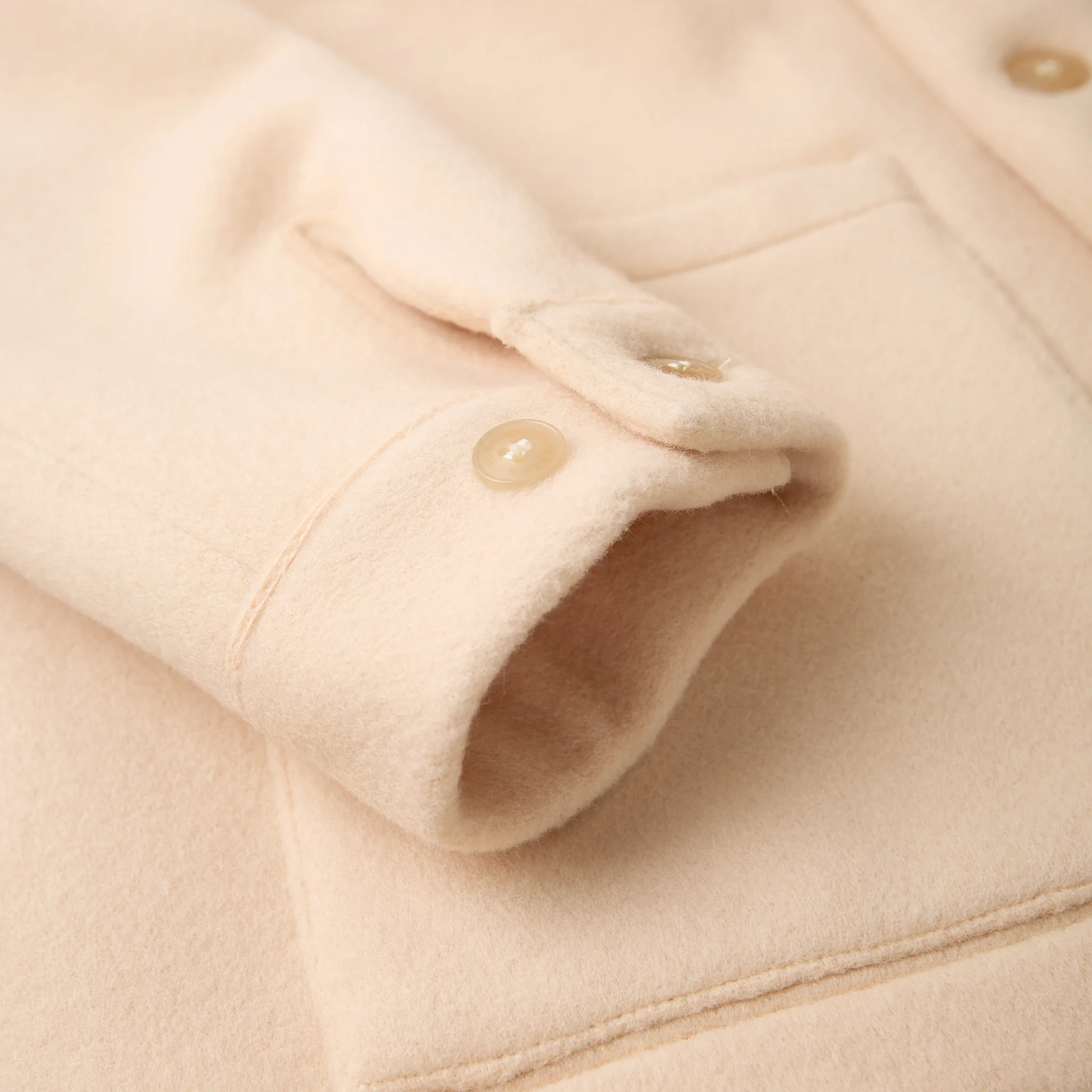 fortela x stuf|f | tristan-ma638 wool jacket 10th anniversary edition - cream - Image 8