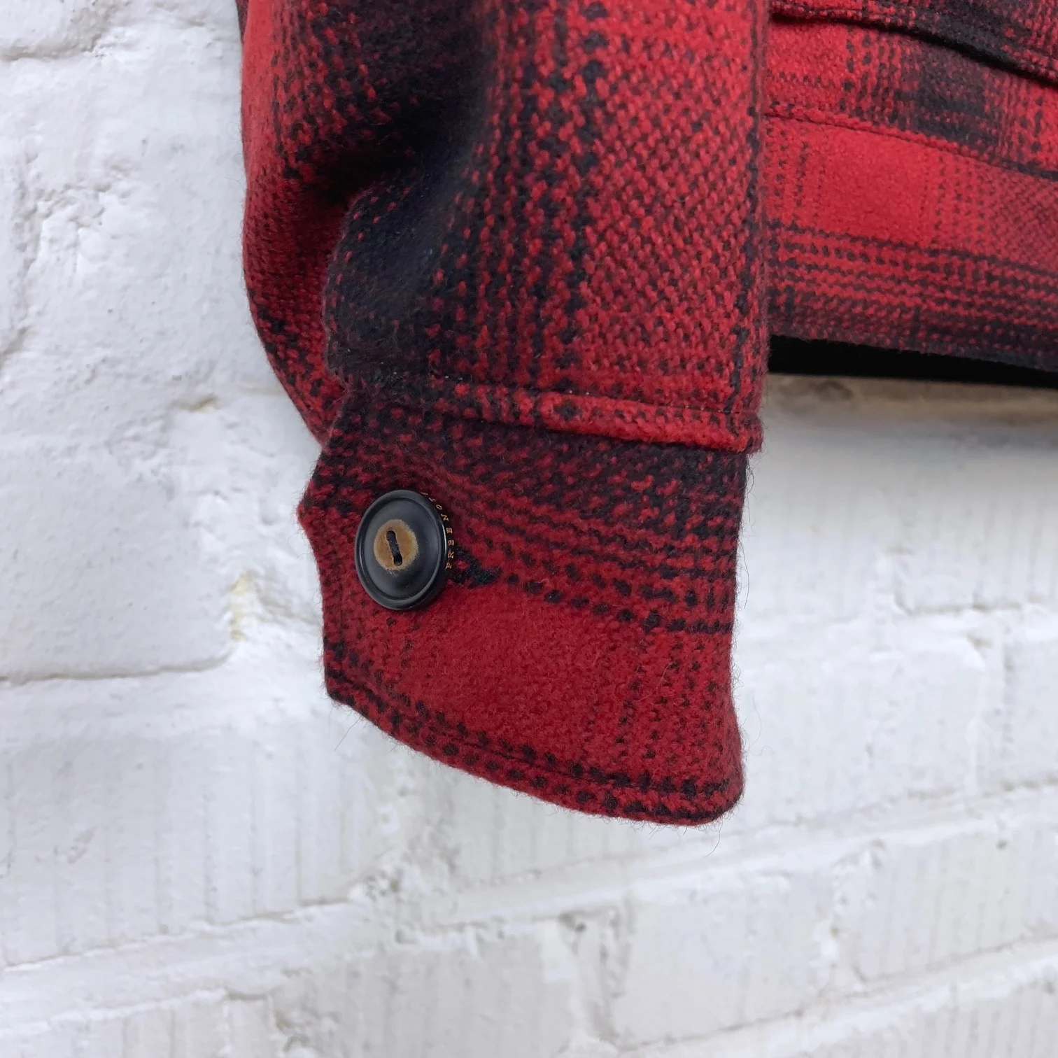 freenote cloth | alcorn wool red plaid jacket - Image 6