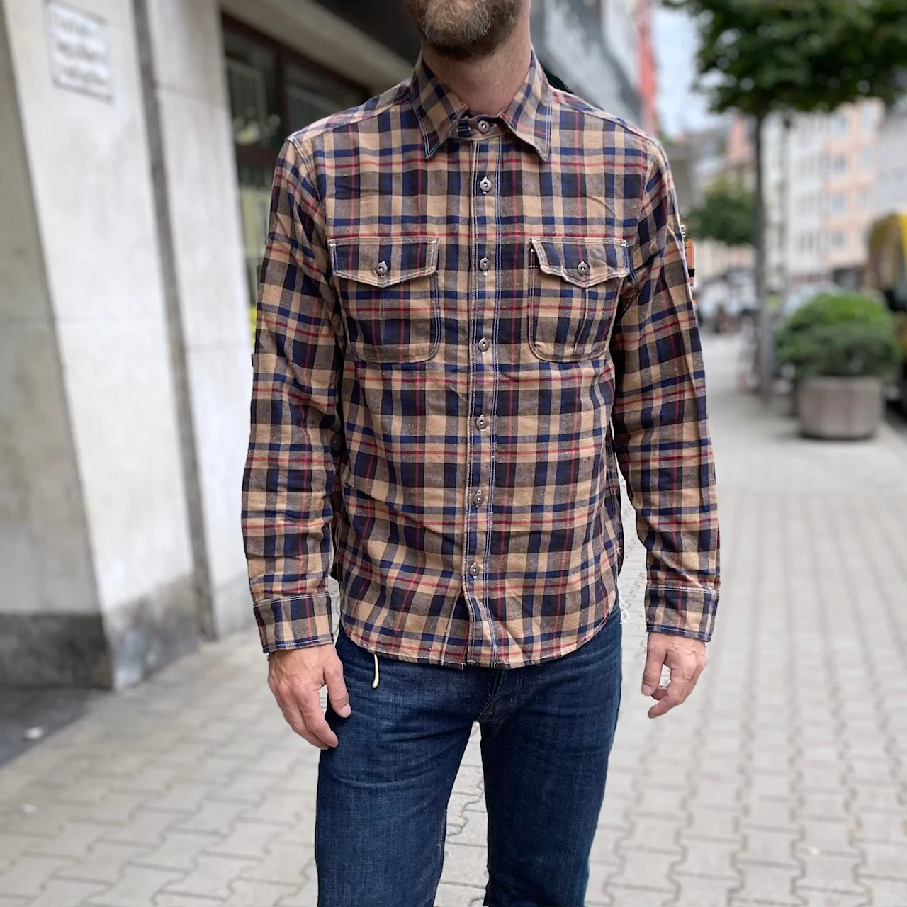 freenote cloth | currant shirt brown - Image 2