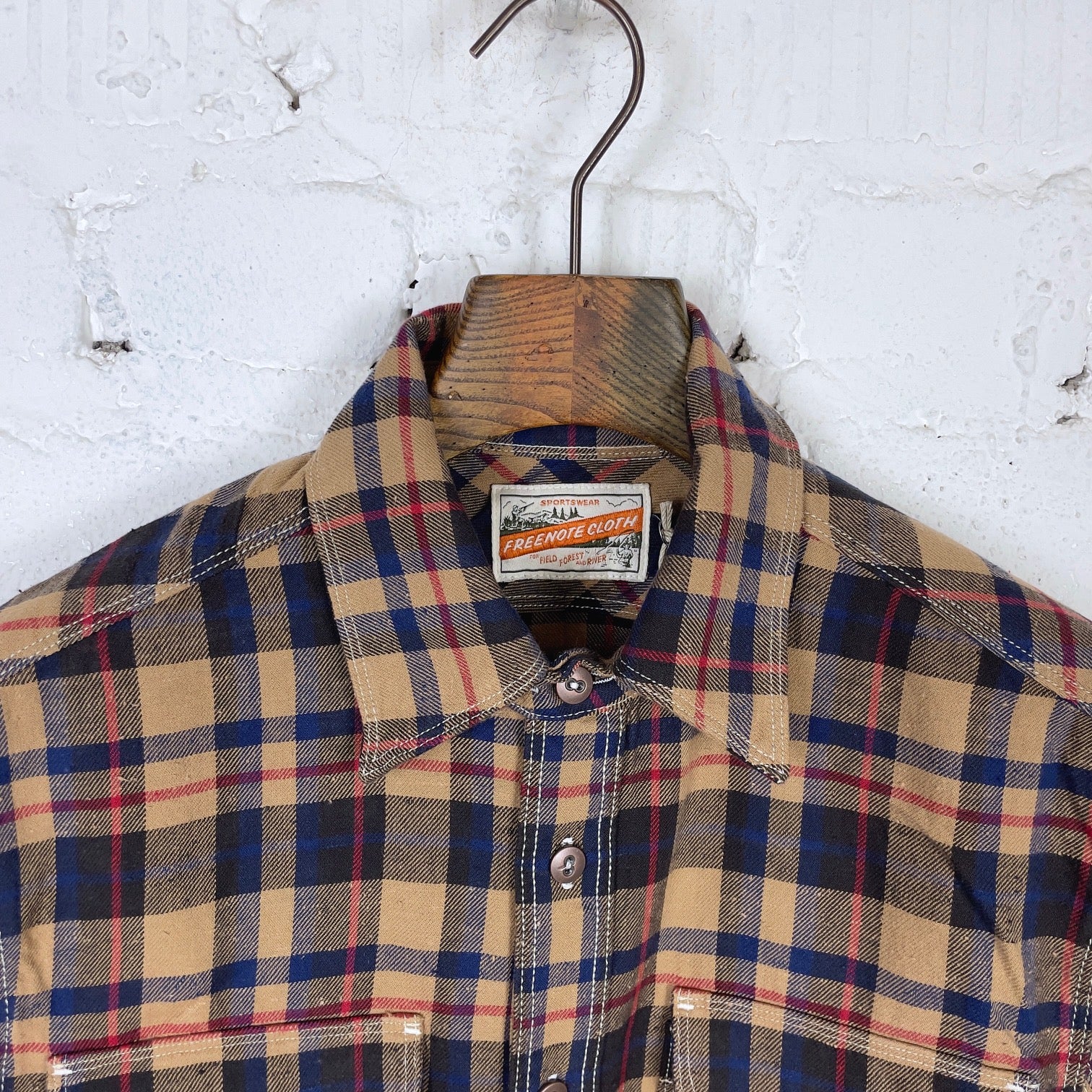 freenote cloth | currant shirt brown - Image 4