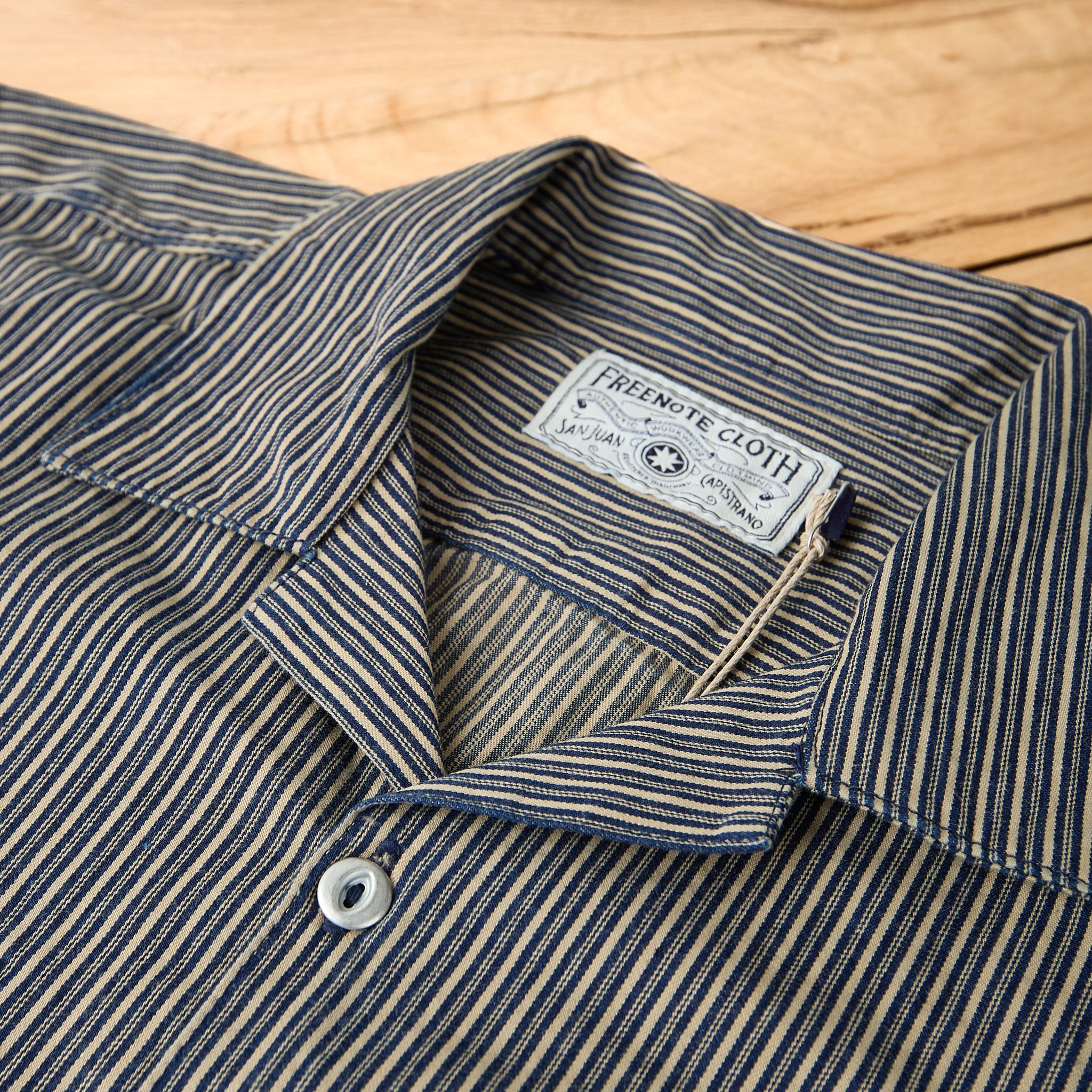 freenote cloth | dayton s/s custom stripe - Image 4