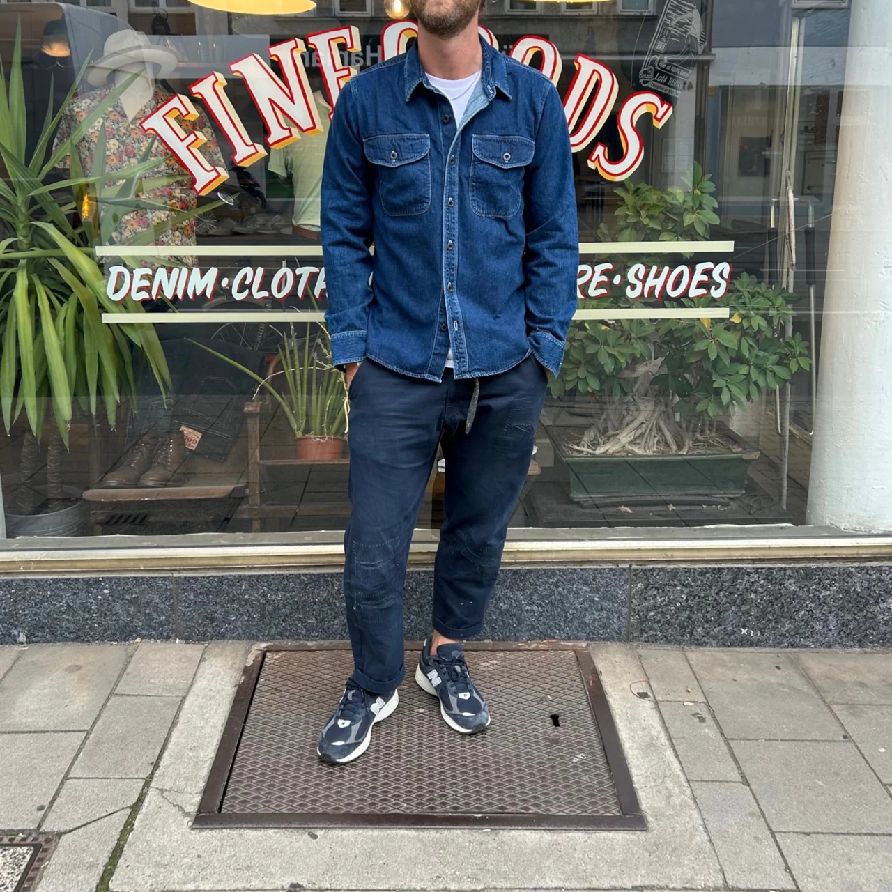 freenote cloth | utility shirt denim - Image 2